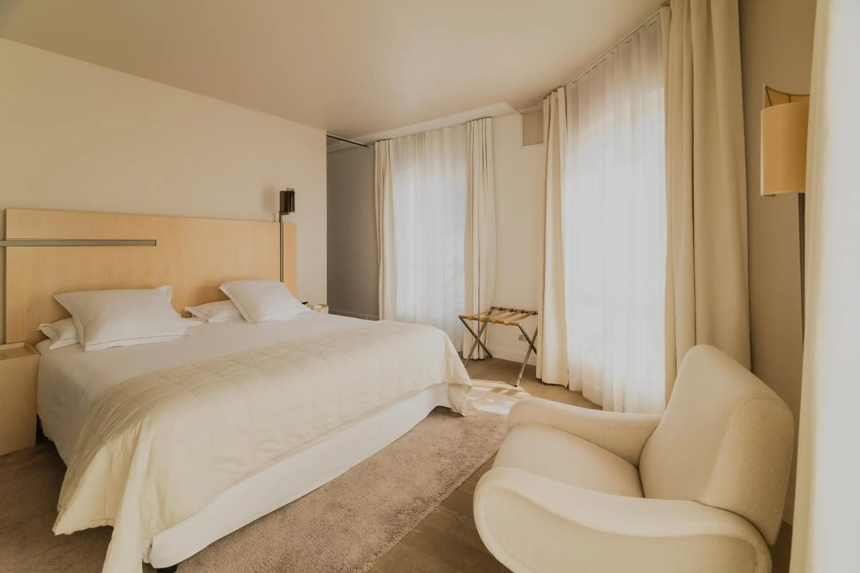 Bed in Hotel de Nell Bed in Hotel de Nell