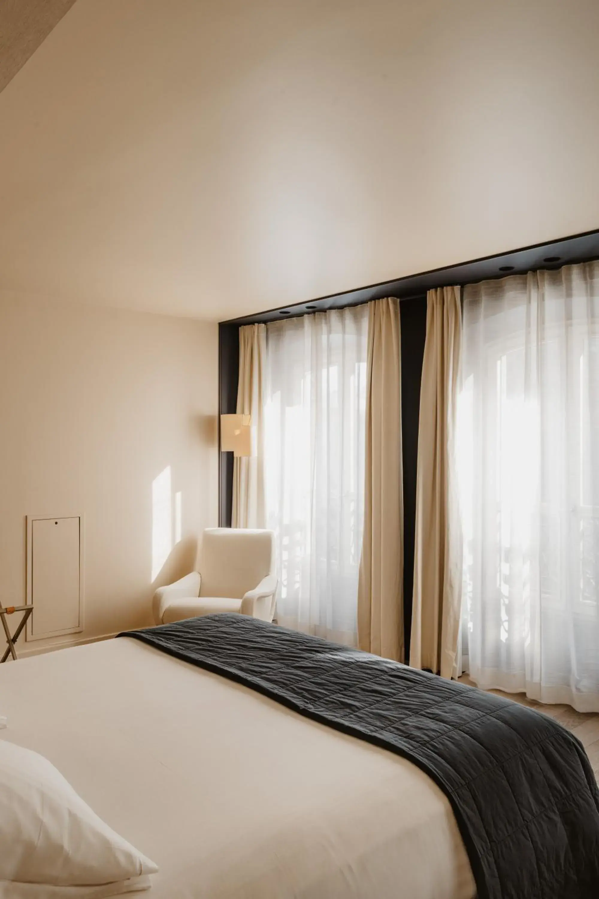 Bed in Hotel de Nell Bed in Hotel de Nell