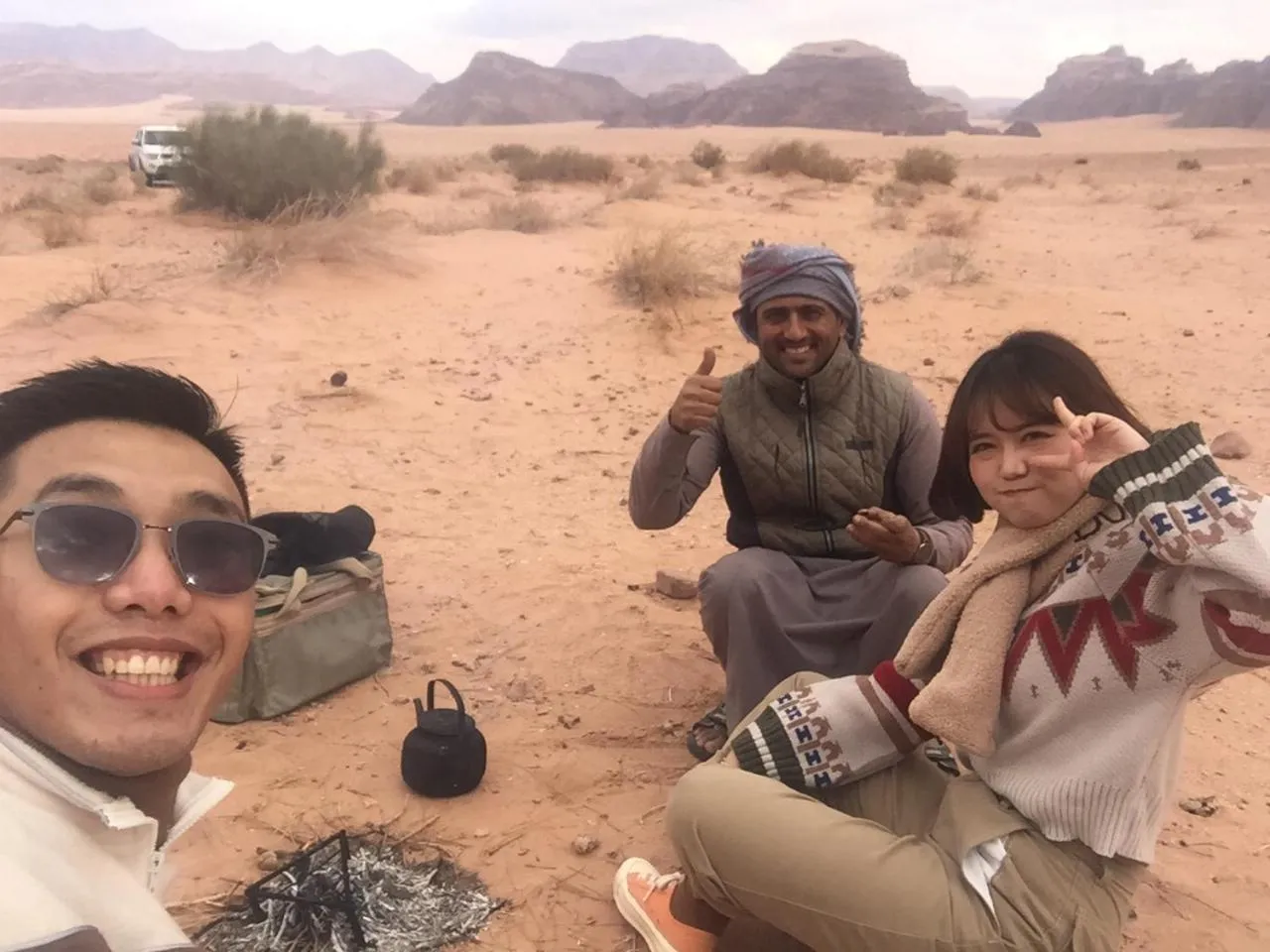 WADI RUM-Bedouin Tents and Jeep Tours