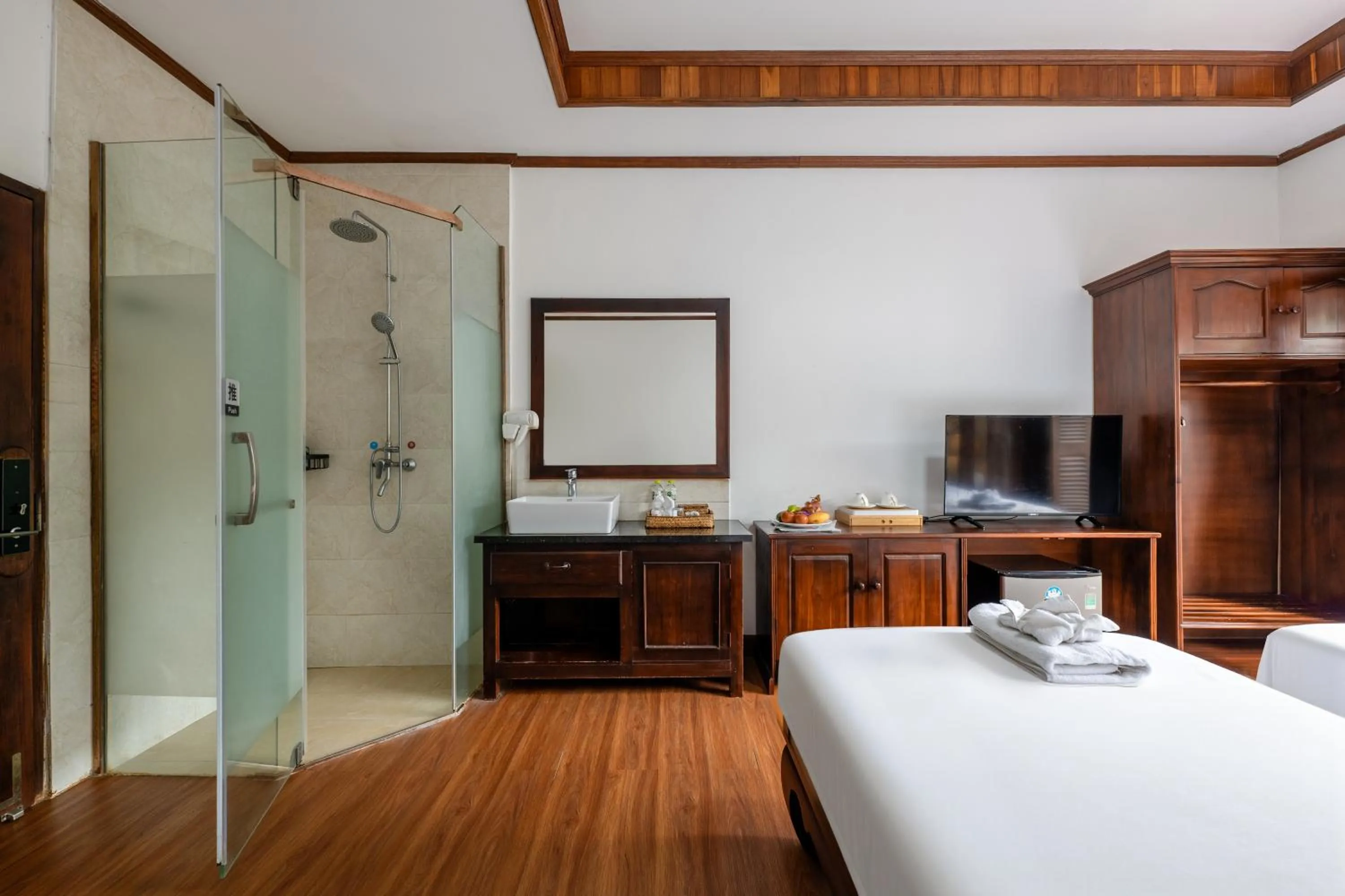 Bed in wisdom mystery Hotel