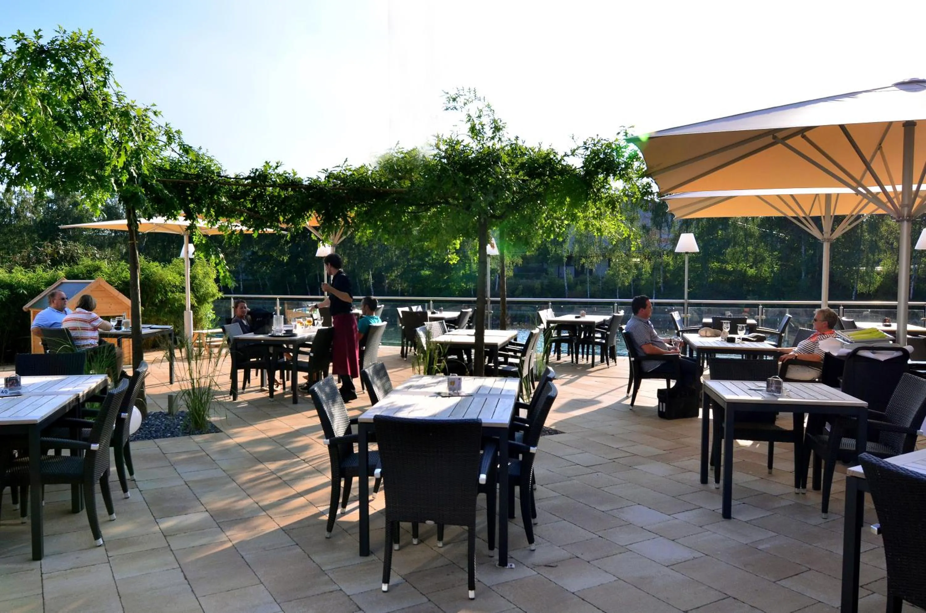 Patio in Hotel zur Prinzenbrücke