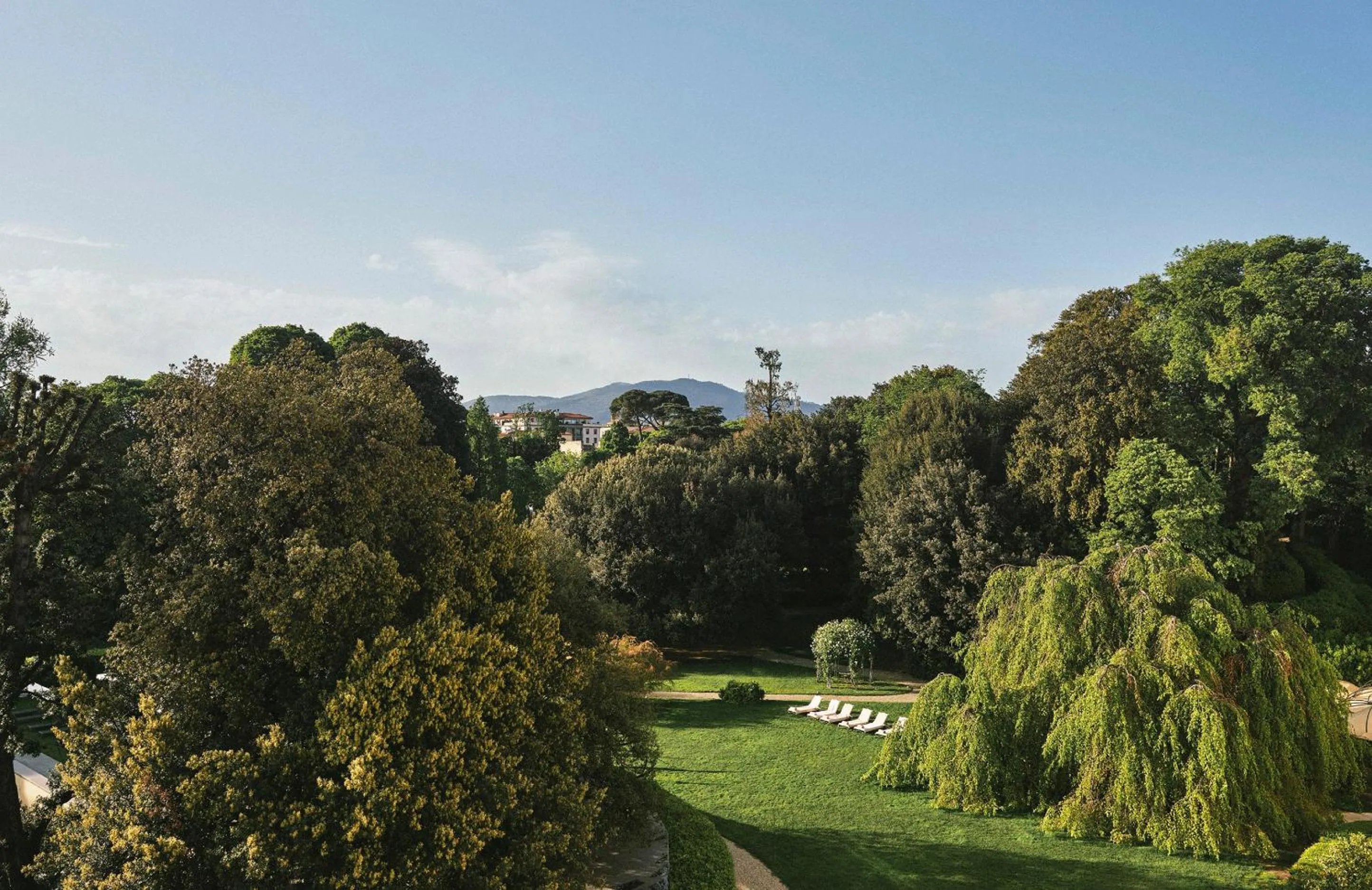 Garden view in Four Seasons Hotel Firenze