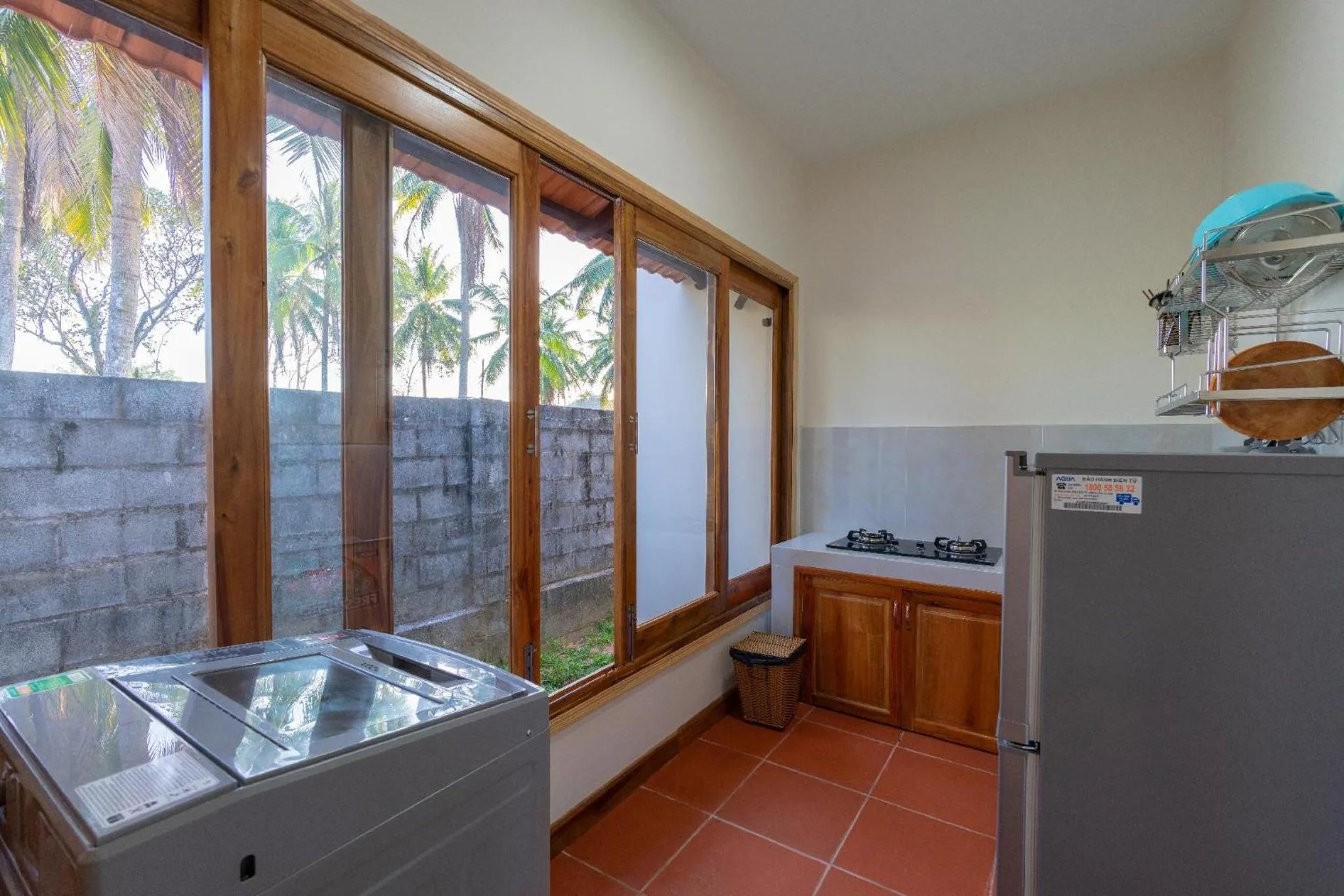 Kitchen or kitchenette in Phu Quoc Bungalow Yen Thanh