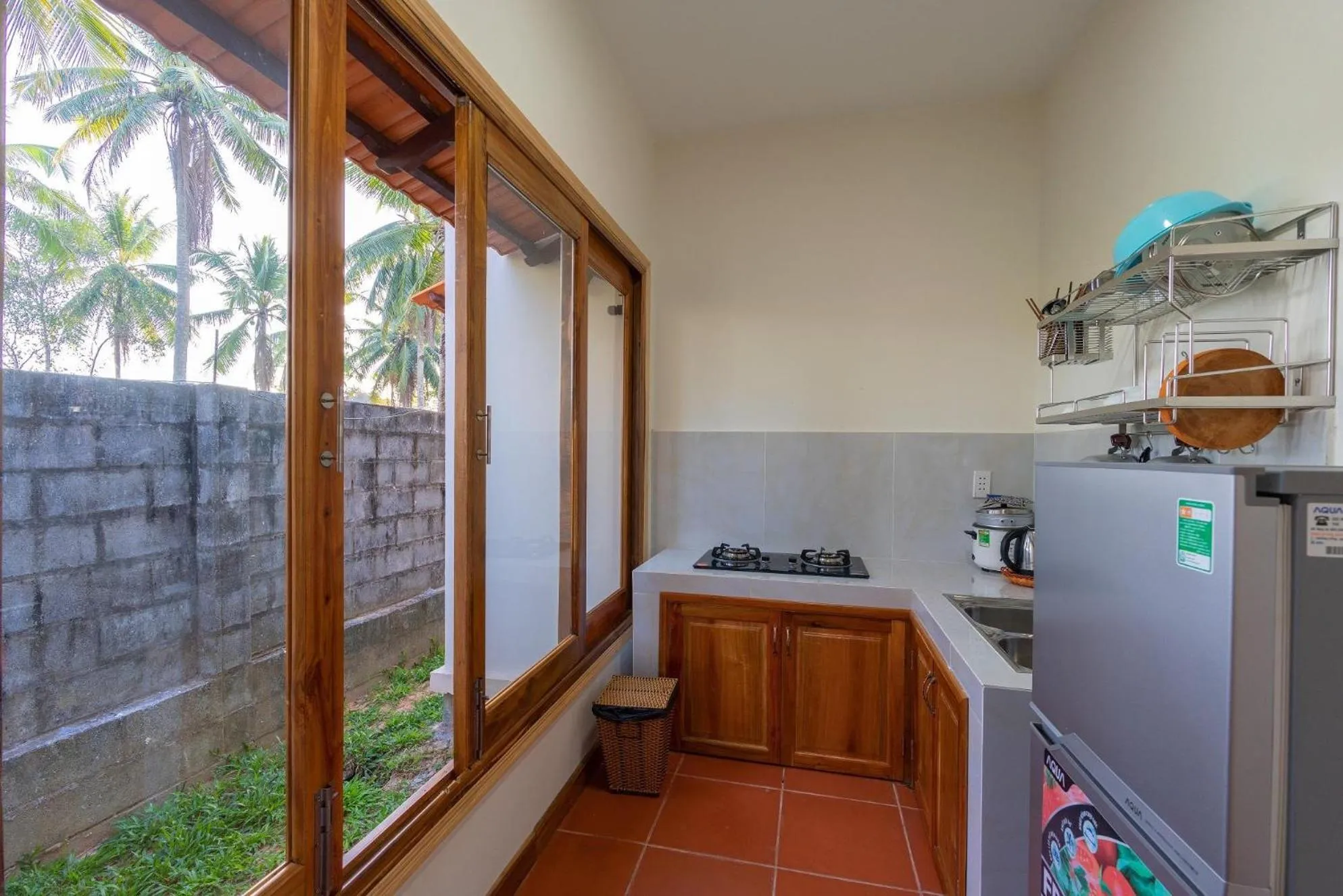 Kitchen or kitchenette in Phu Quoc Bungalow Yen Thanh