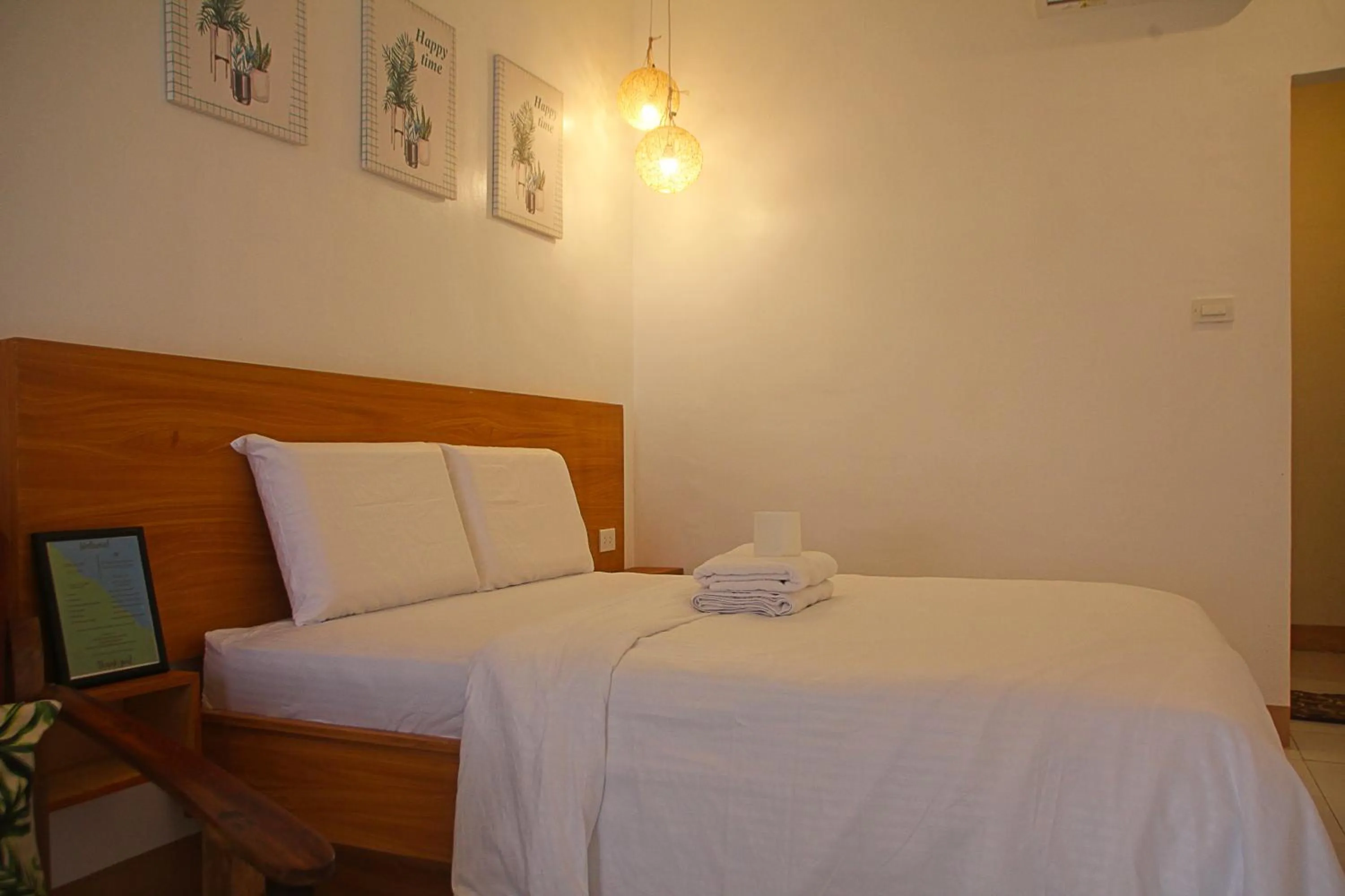 Bed in Sea View Resort