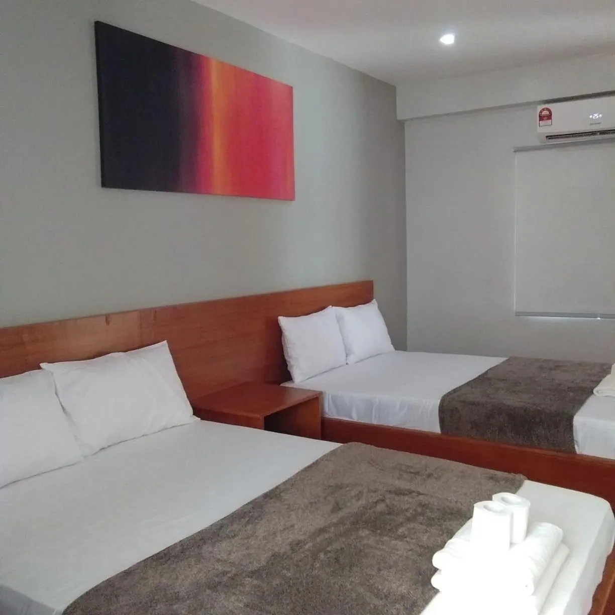 Bed in Sea View Resort