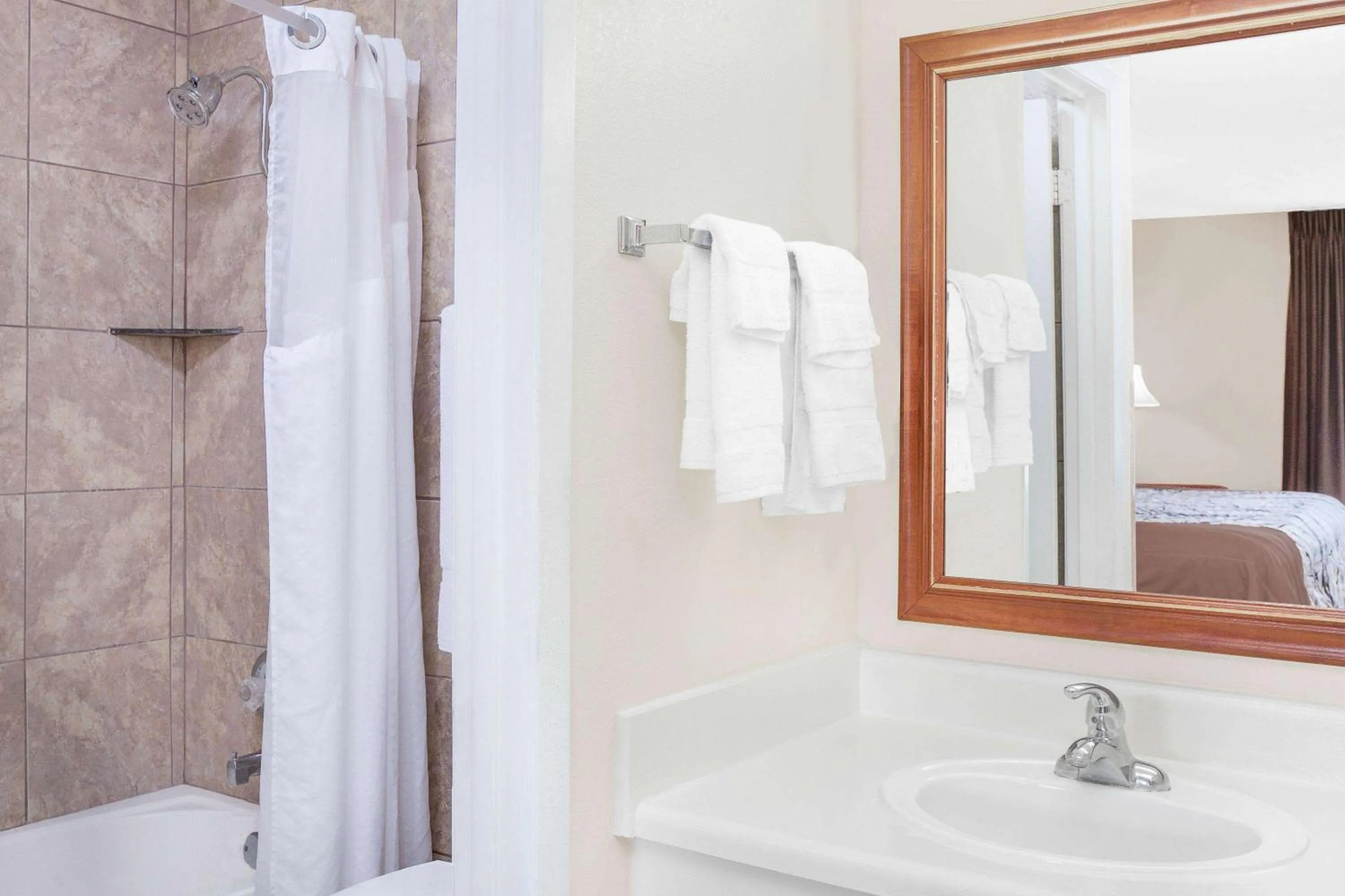 Bathroom in Days Inn by Wyndham Newton MS I-20