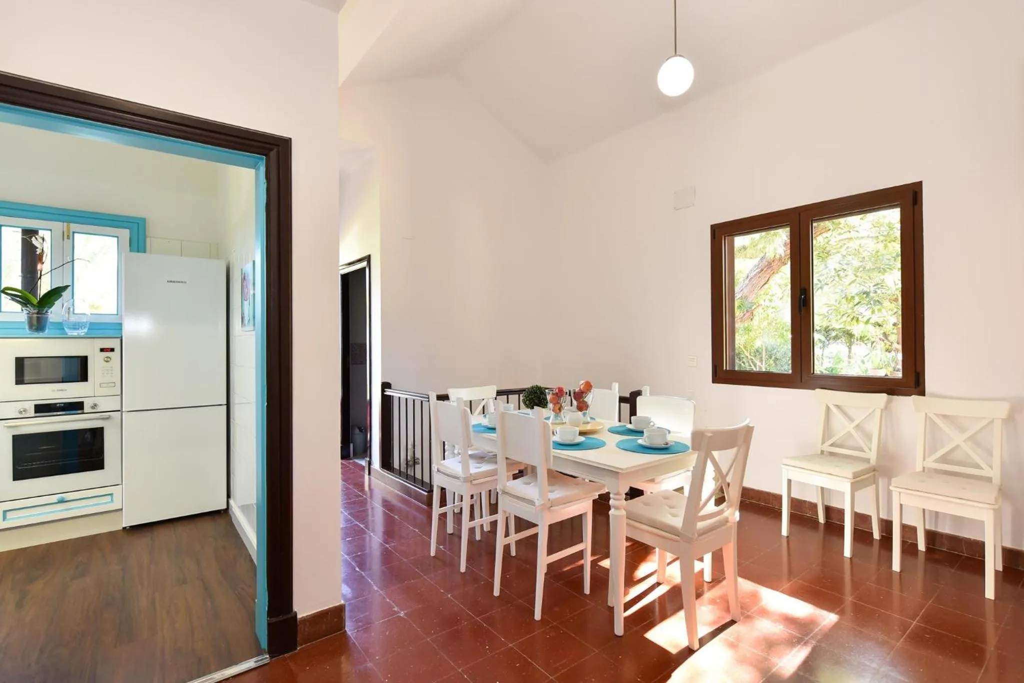 Kitchen or kitchenette in Finca Madroñal with Pool in Gran Canaria by VillaGranCanaria