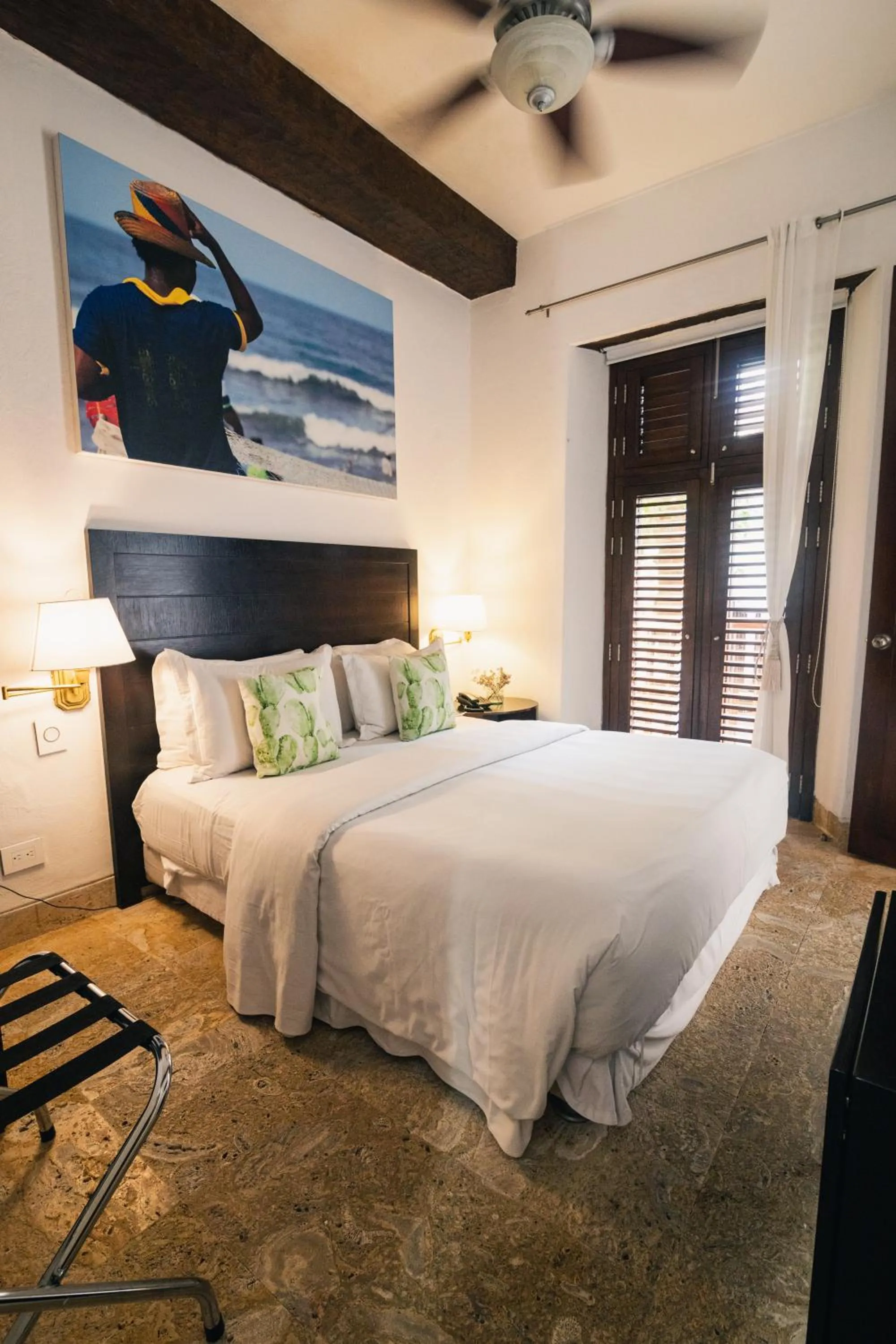 Bed in Hotel Boutique Santo Toribio