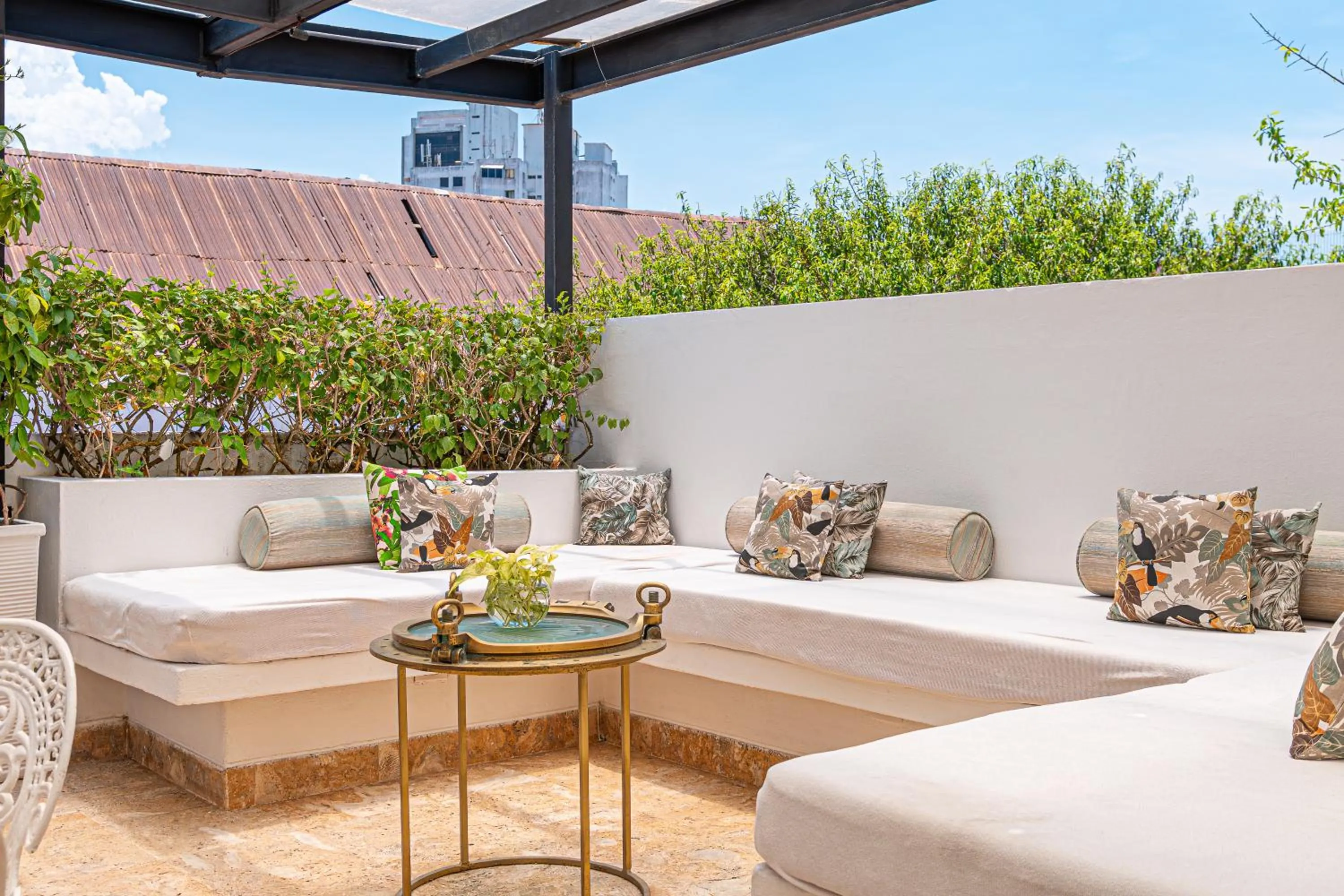 Garden in Hotel Boutique Santo Toribio