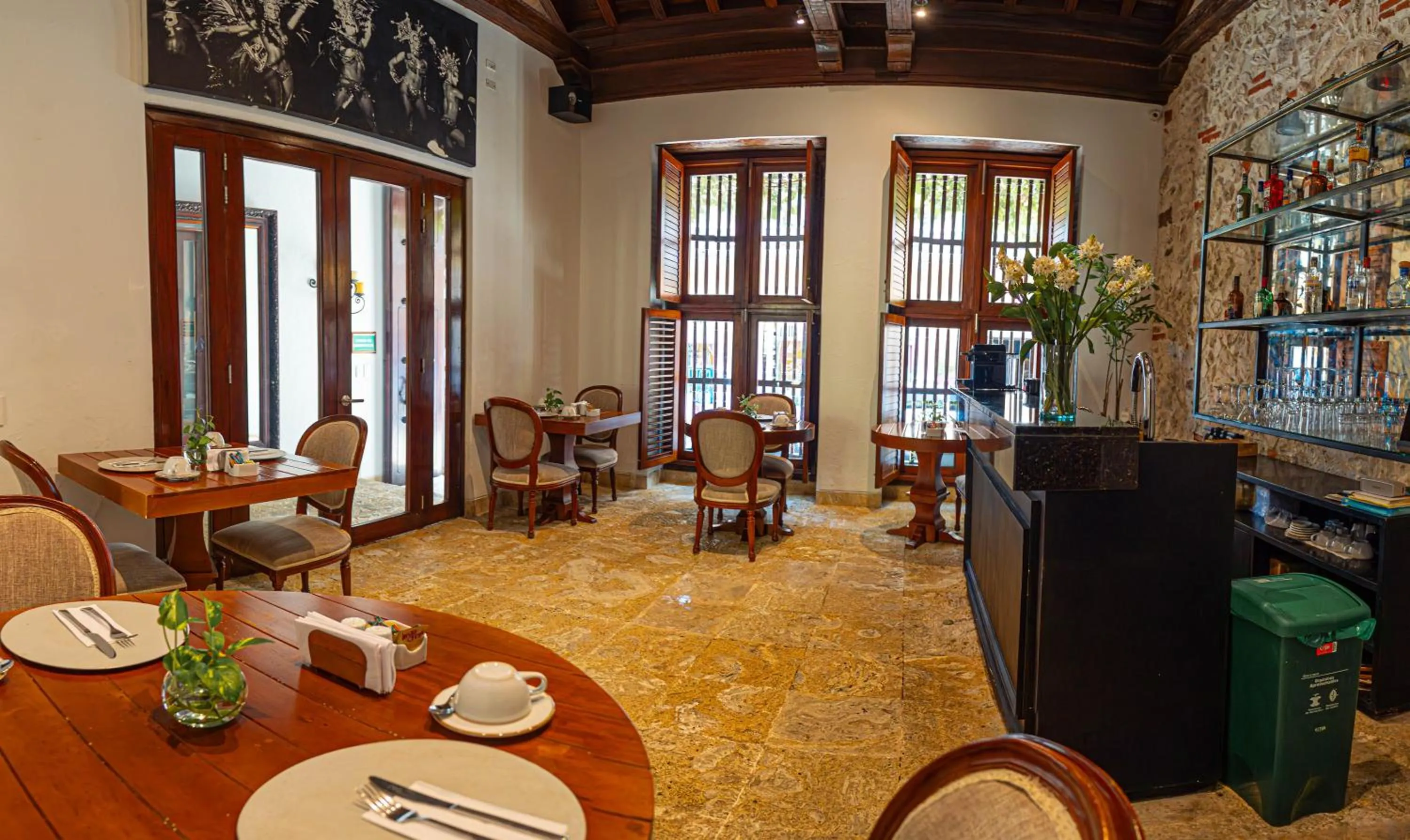 Restaurant/places to eat in Hotel Boutique Santo Toribio