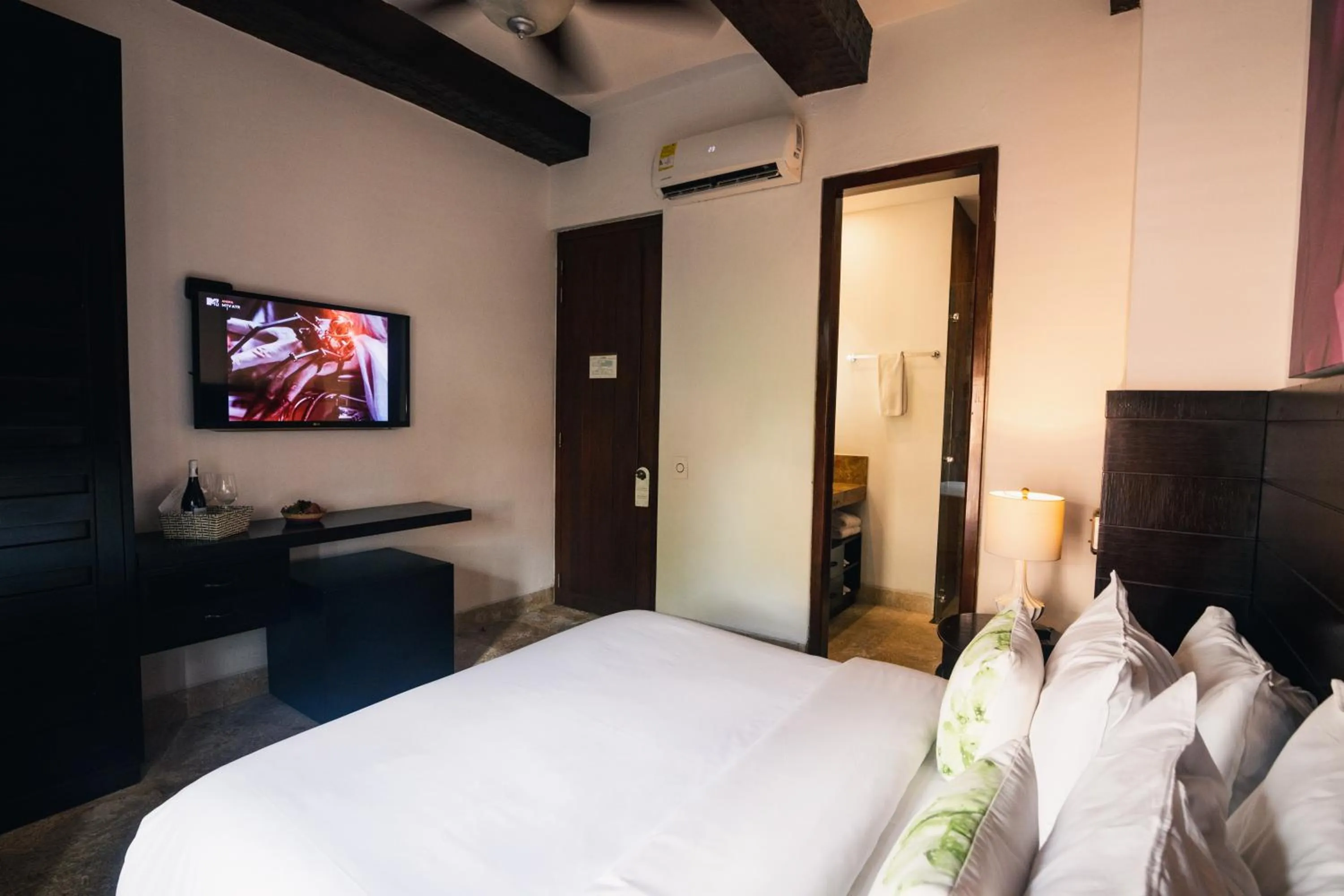 Bed in Hotel Boutique Santo Toribio