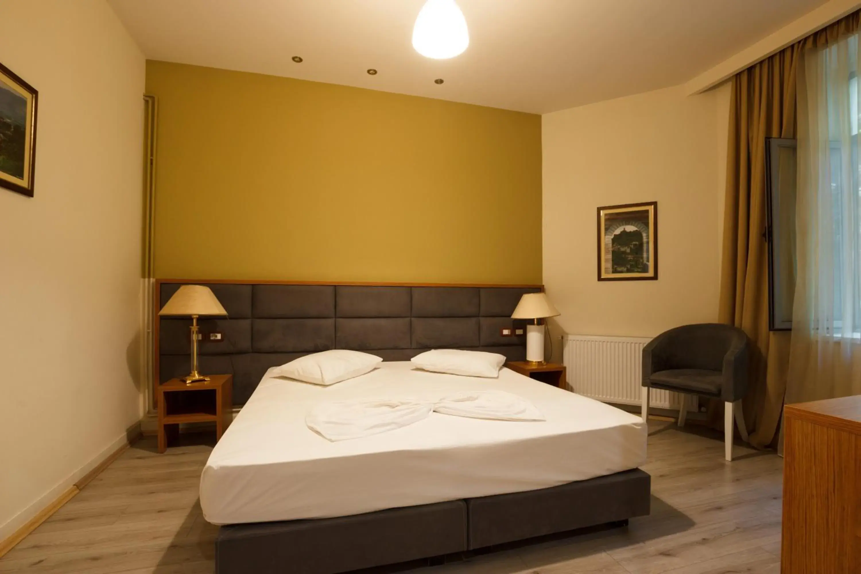 Bed in Hotel Cajupi Bed in Hotel Cajupi