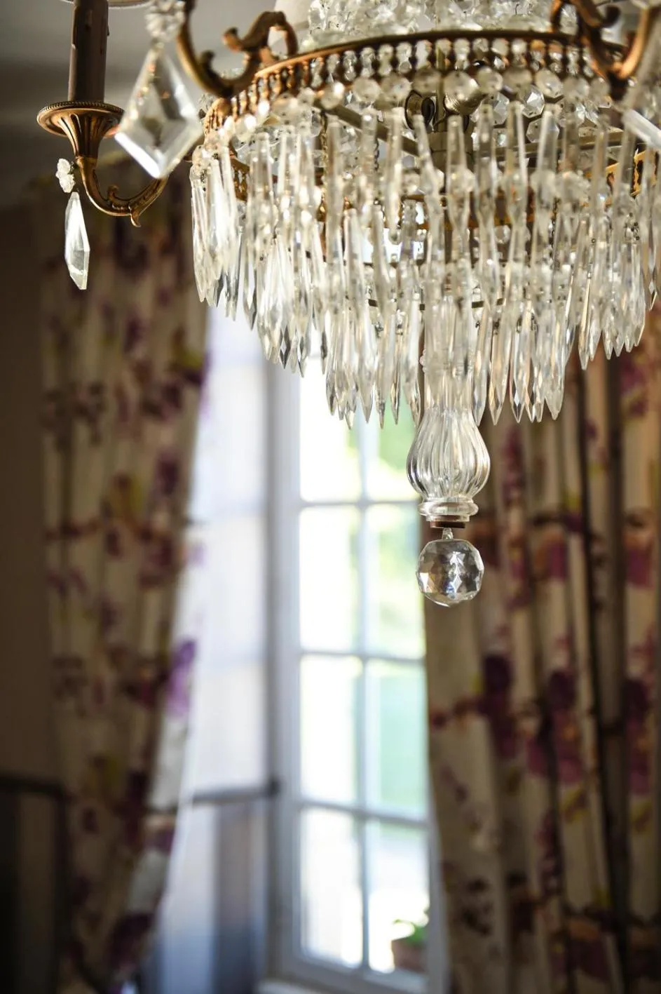 Decorative detail in Domaine de Larchey