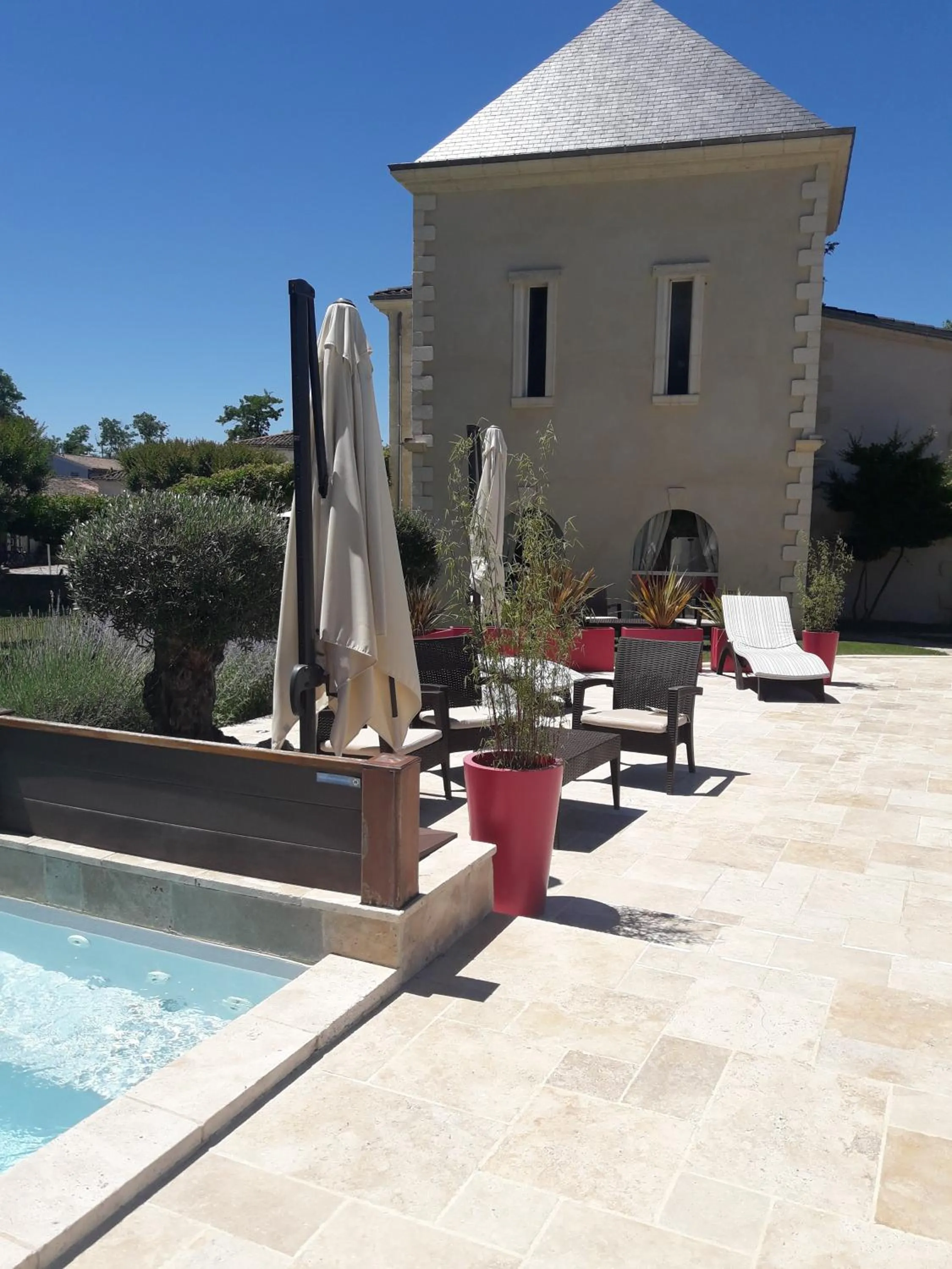 Patio in Domaine de Larchey