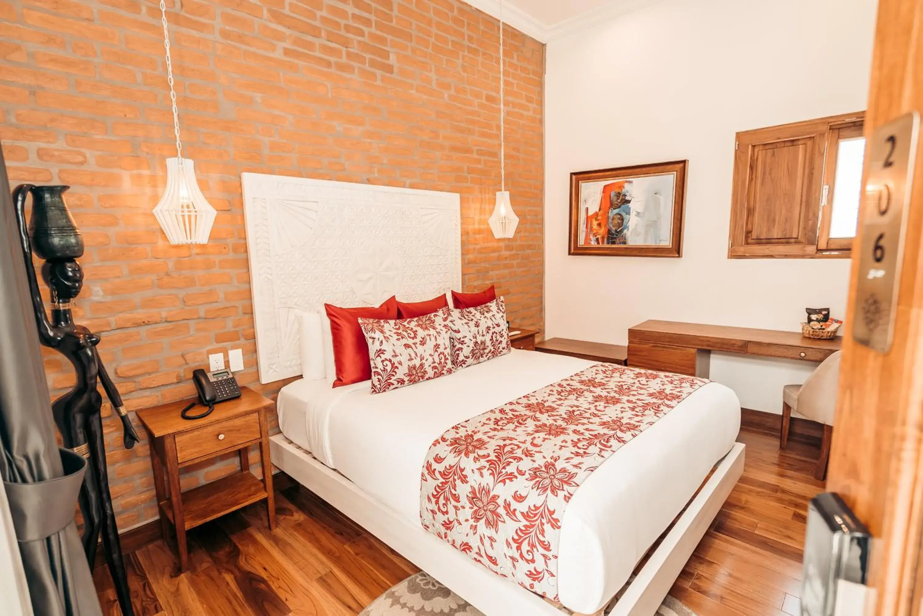 Bed in Hotel Otavalo by Art Hotels Bed in Hotel Otavalo by Art Hotels