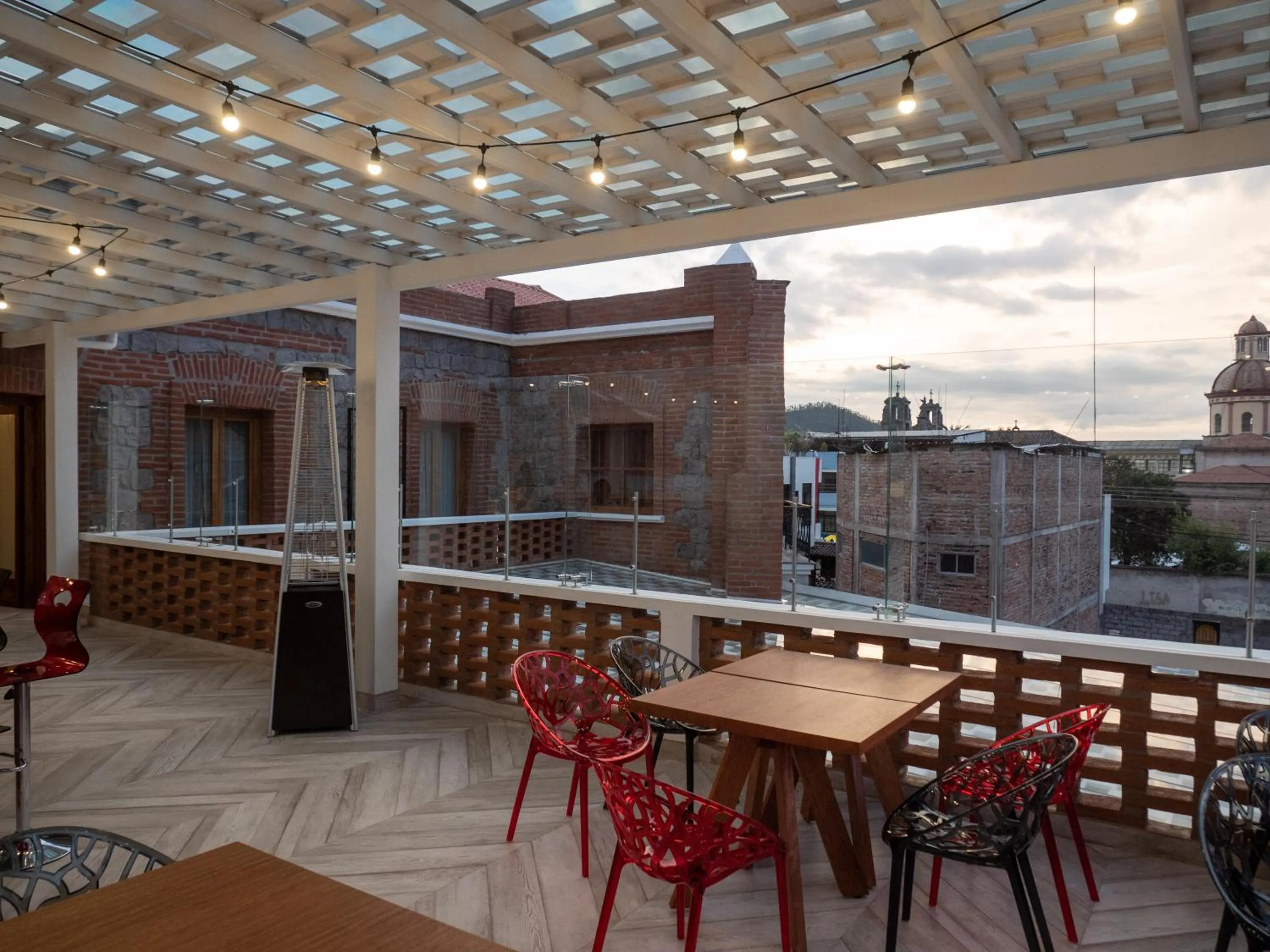 Balcony/Terrace in Hotel Otavalo by Art Hotels