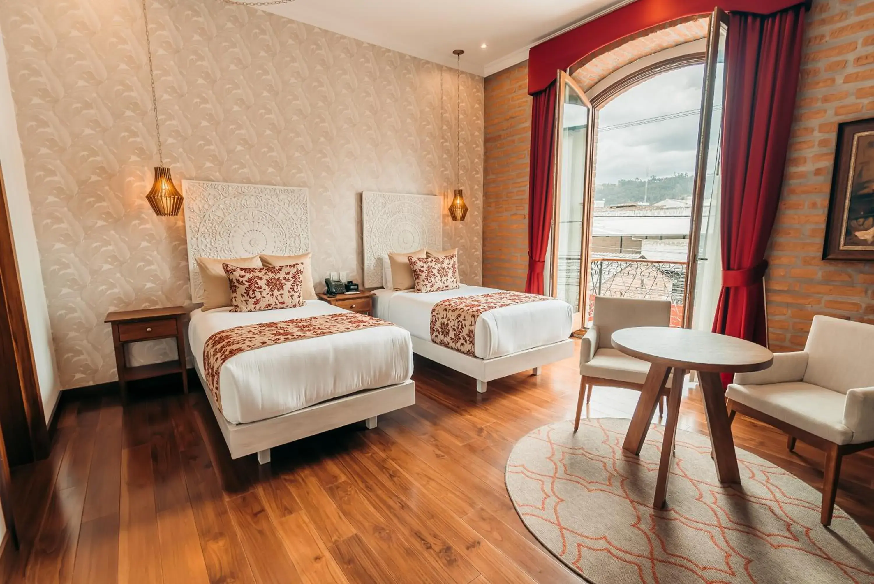 Bed in Hotel Otavalo by Art Hotels Bed in Hotel Otavalo by Art Hotels