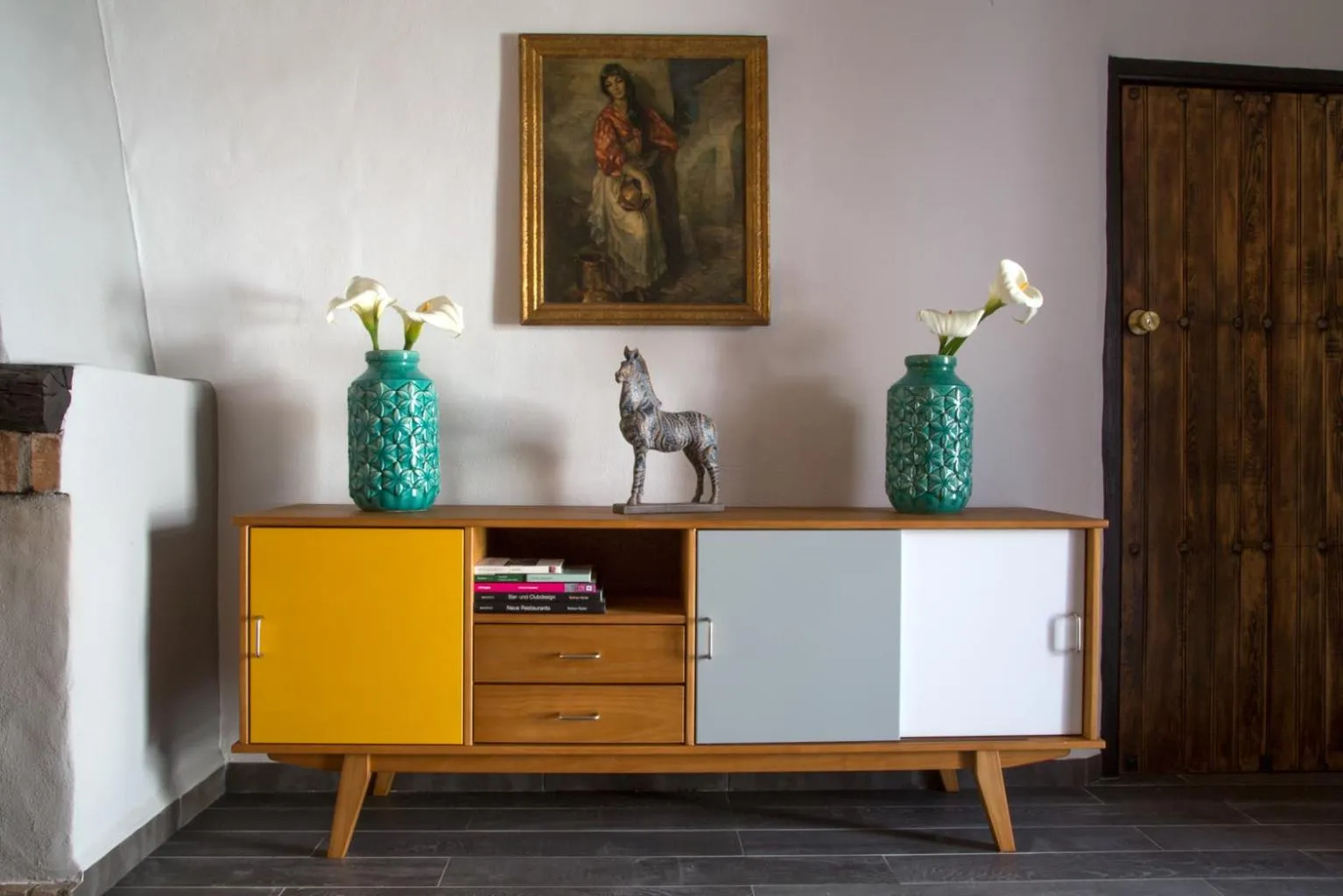 Living room in Boutique Hotel Rancho Los Lobos