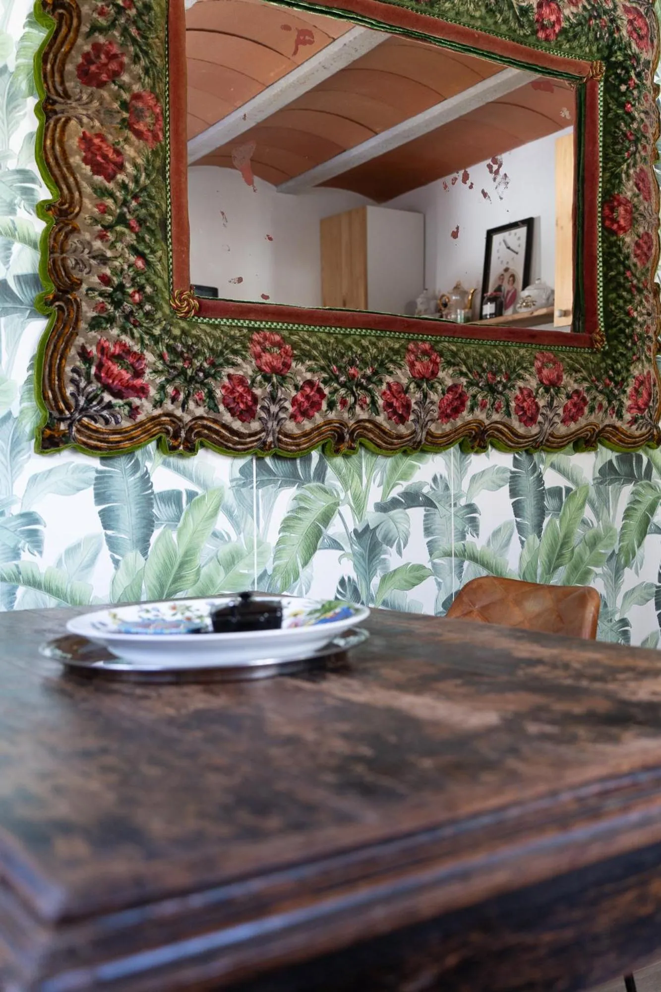 Kitchen or kitchenette in Boutique Hotel Rancho Los Lobos