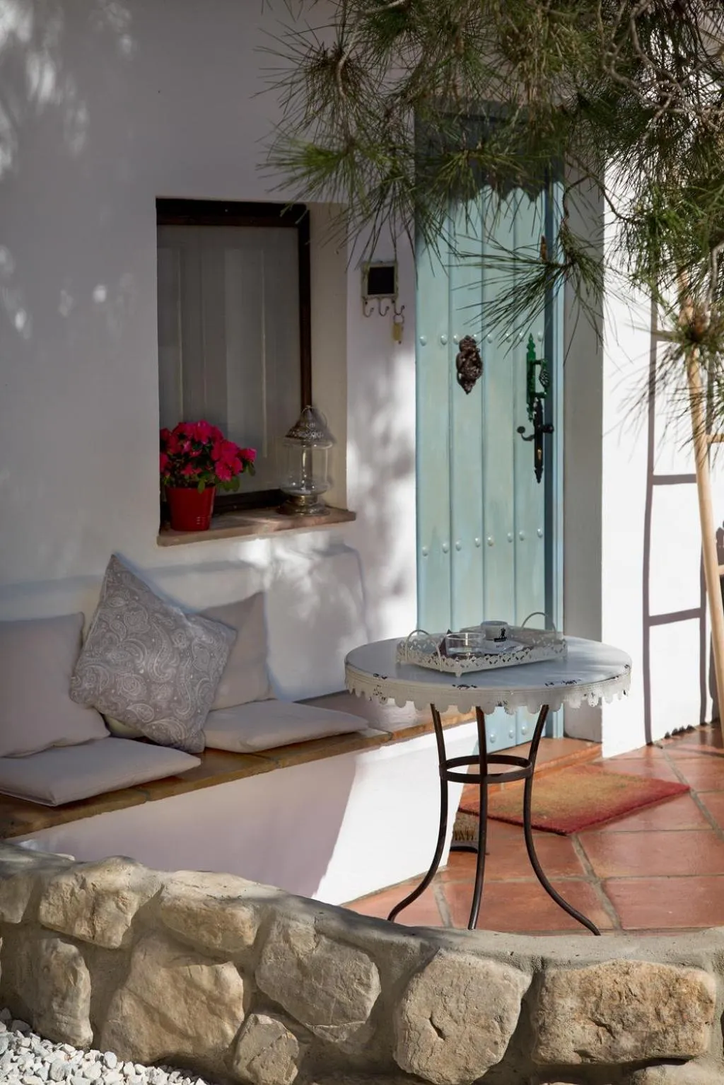 Balcony/Terrace in Boutique Hotel Rancho Los Lobos