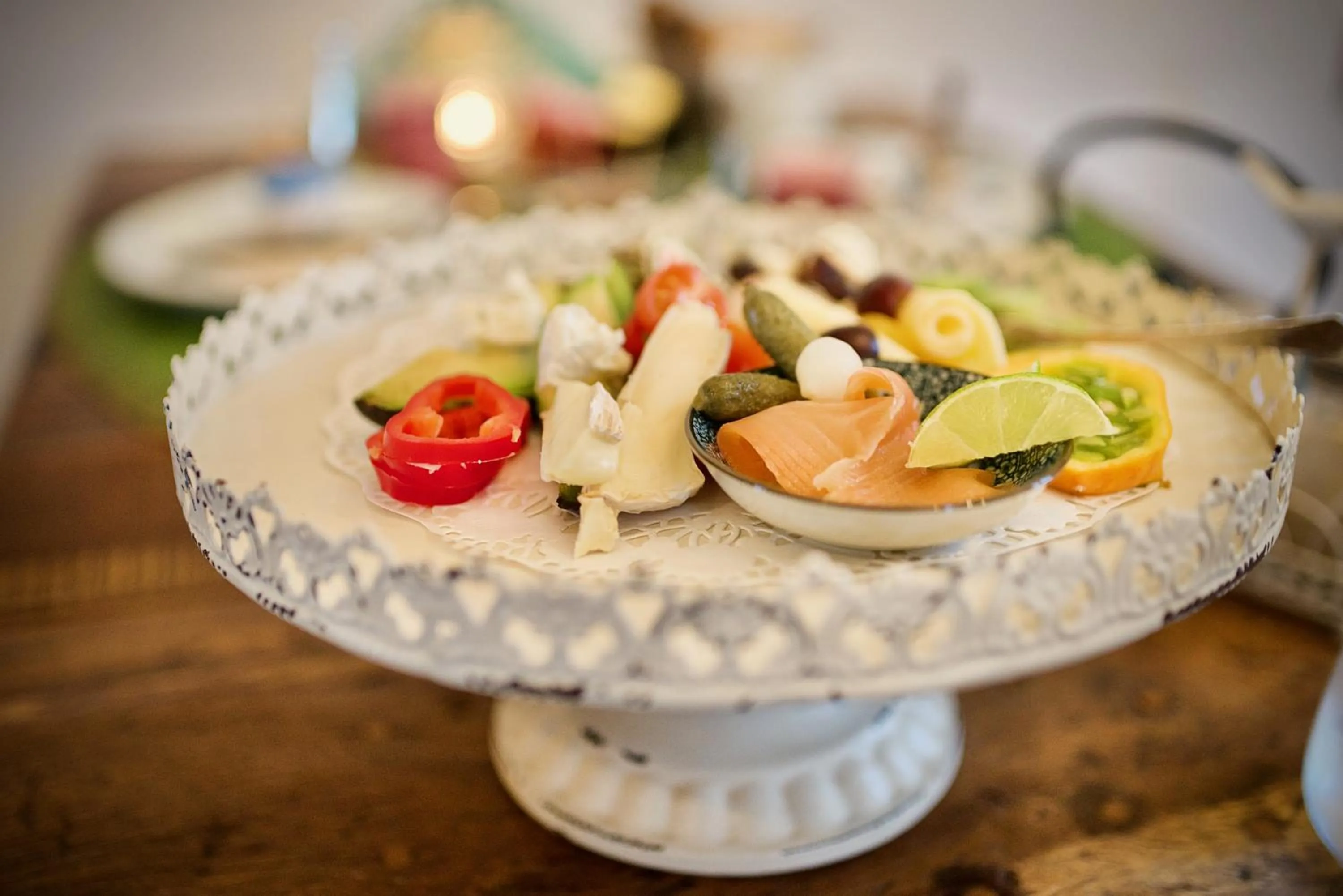 Food close-up in Boutique Hotel Rancho Los Lobos