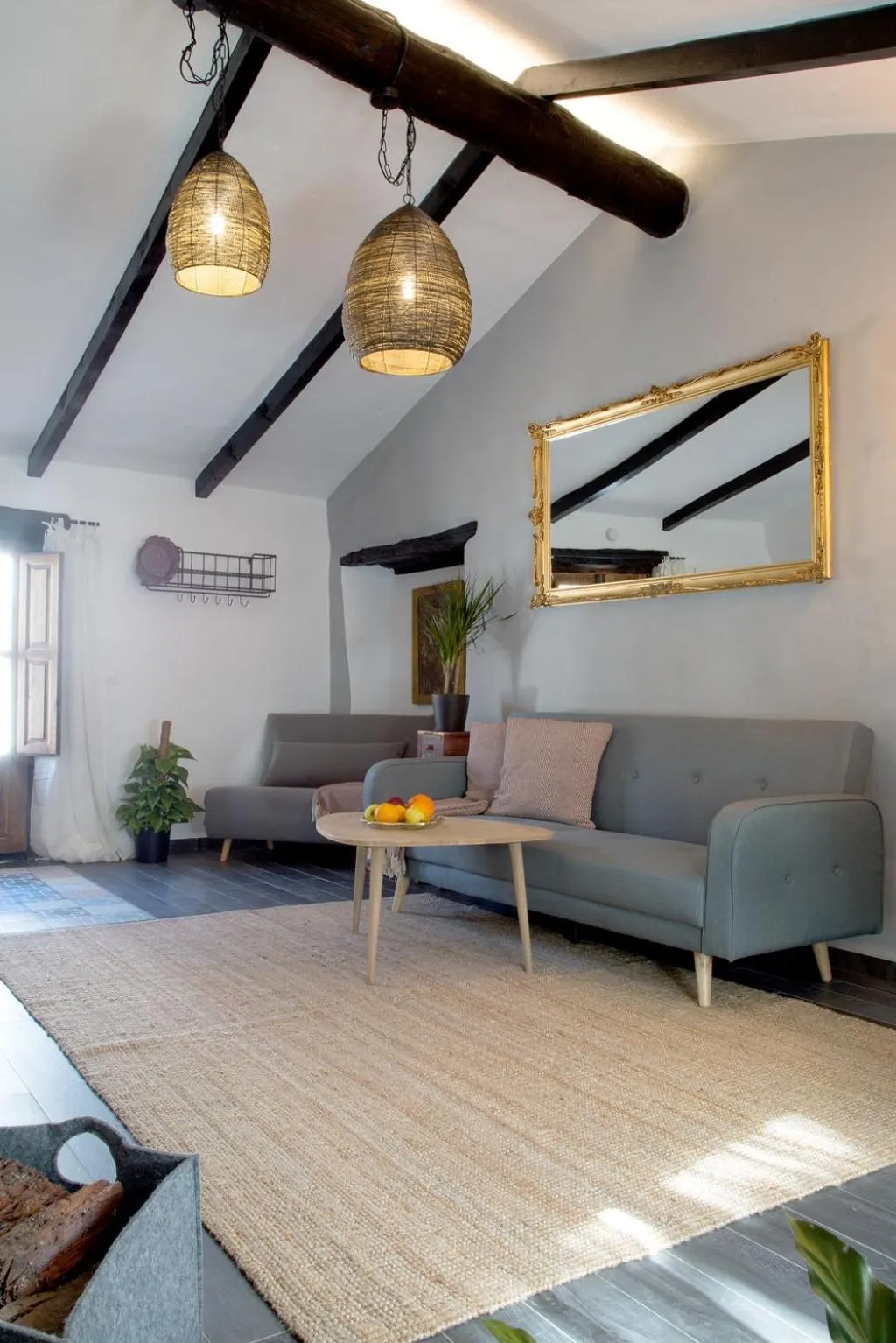 Living room in Boutique Hotel Rancho Los Lobos