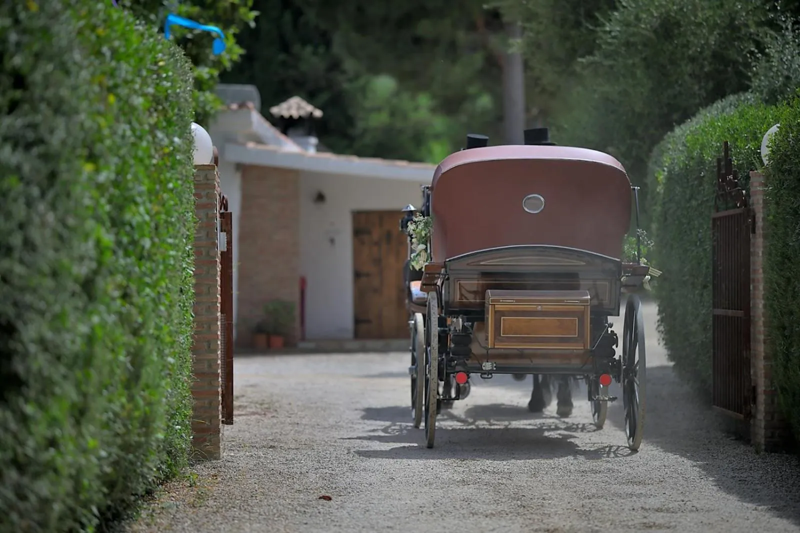 Facade/entrance in Boutique Hotel Rancho Los Lobos
