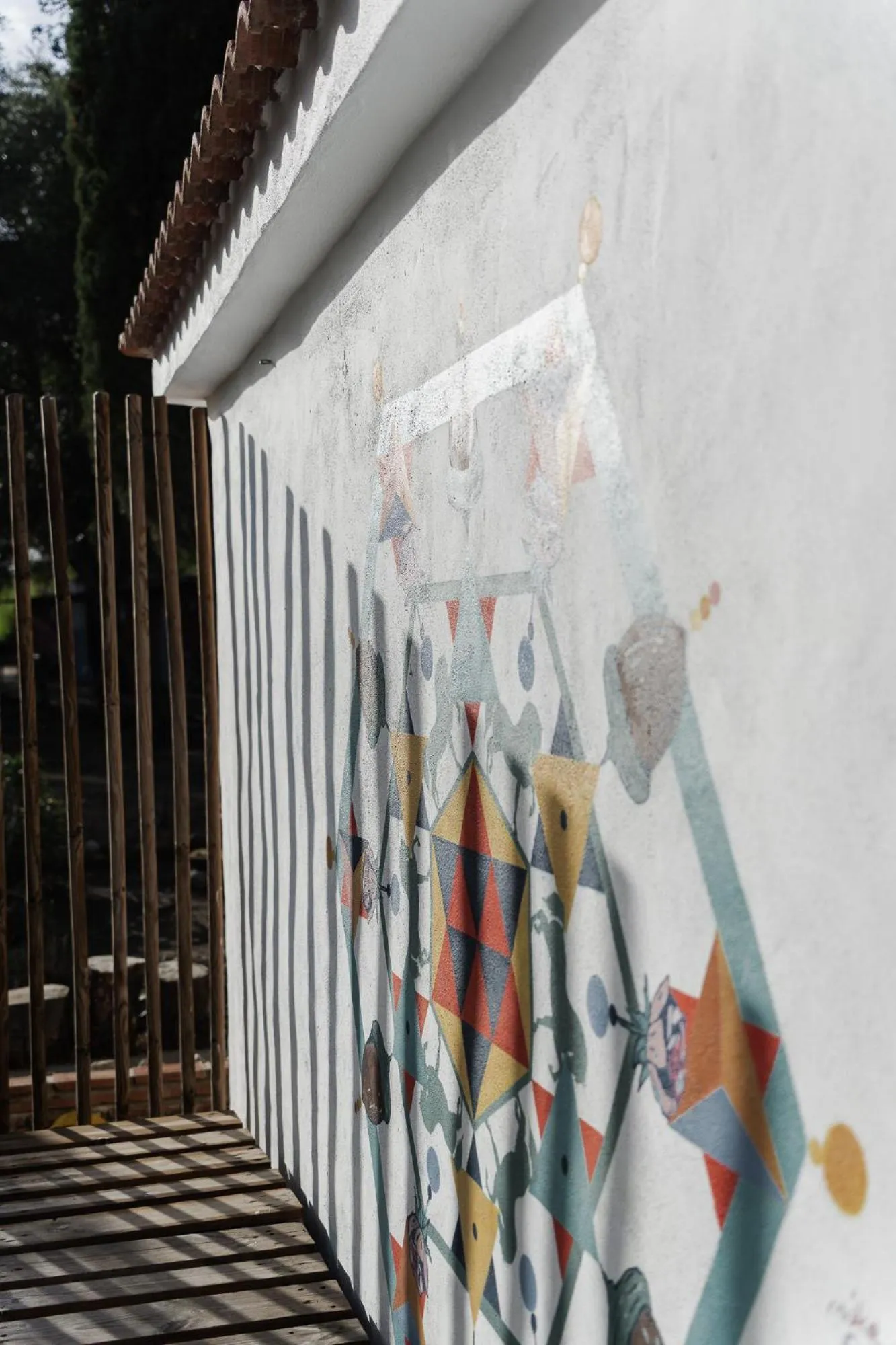 Garden view in Boutique Hotel Rancho Los Lobos