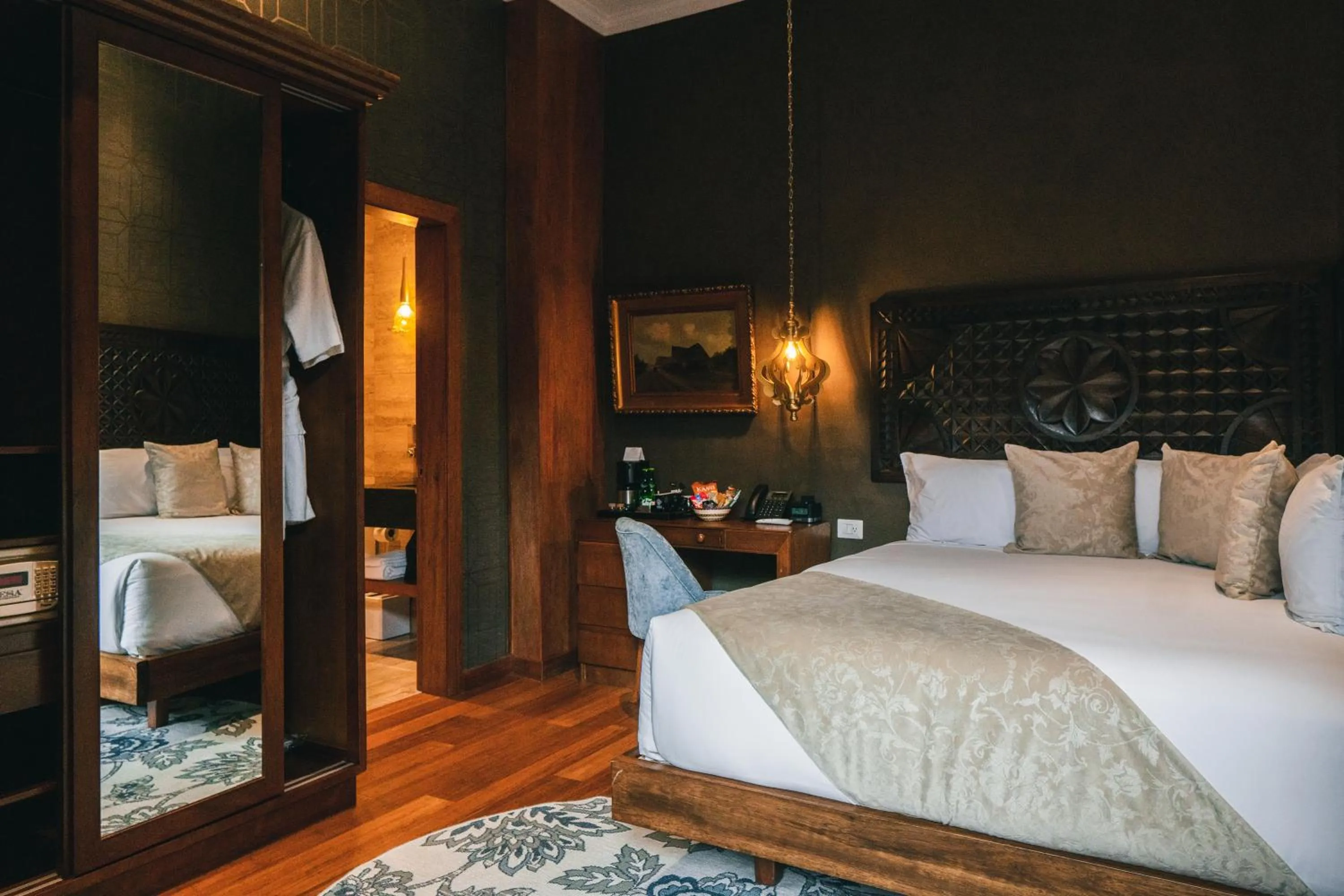 Decorative detail, Bed in Hotel Cruz del Vado by Art Hotels