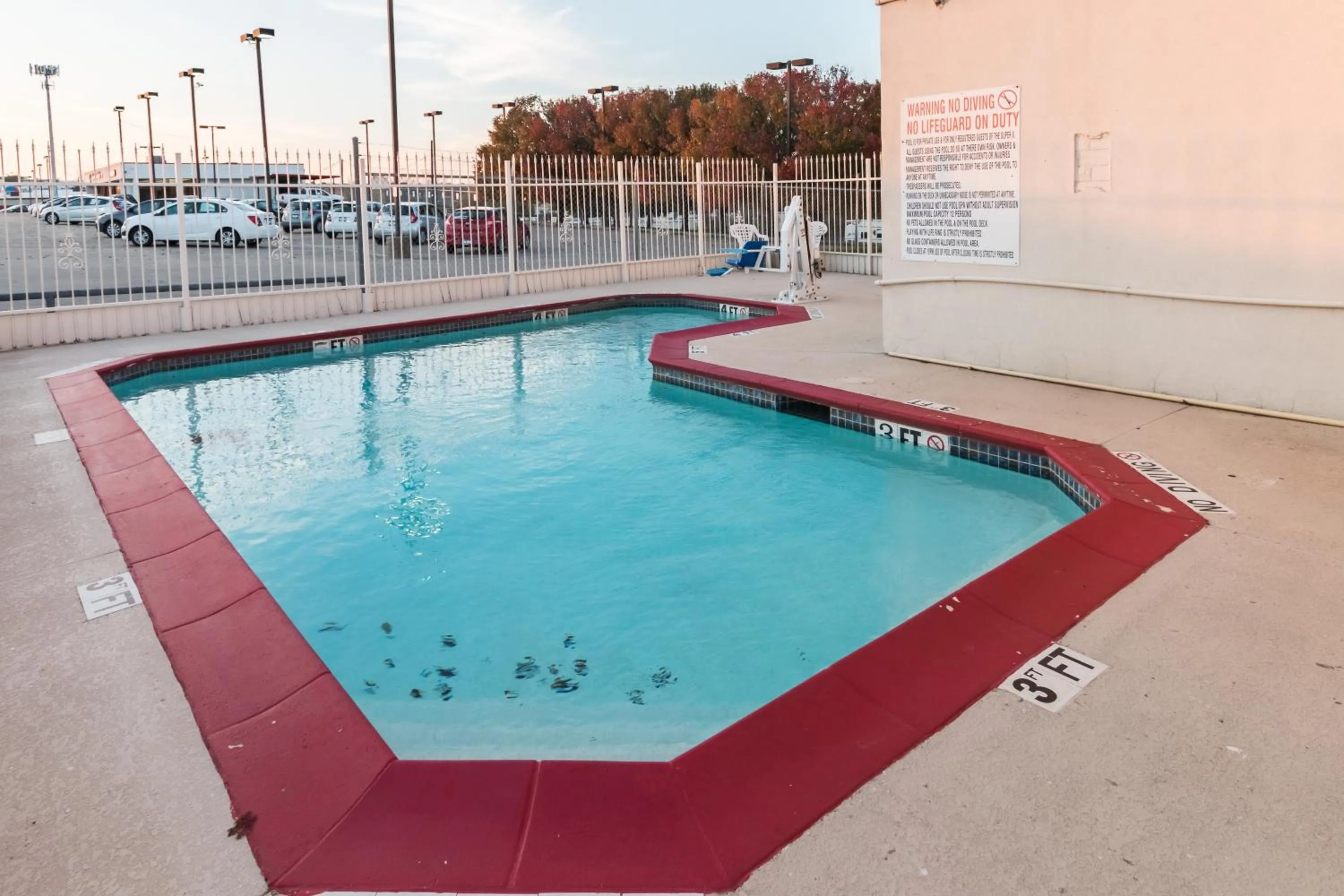 Swimming pool in Motel 6-Fort Worth, TX - White Settlement