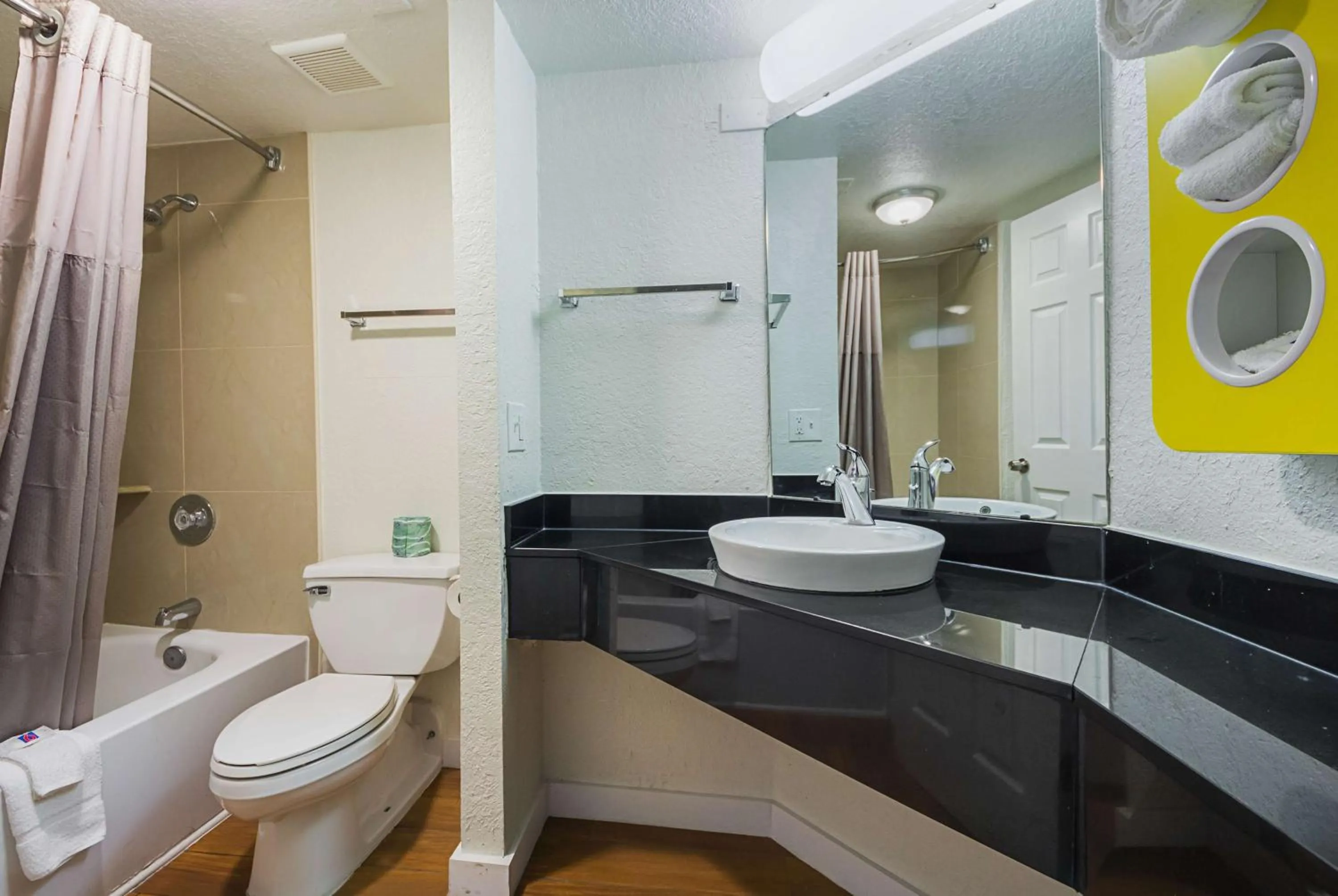 Bathroom in Motel 6-Garland, TX - Northeast Dallas