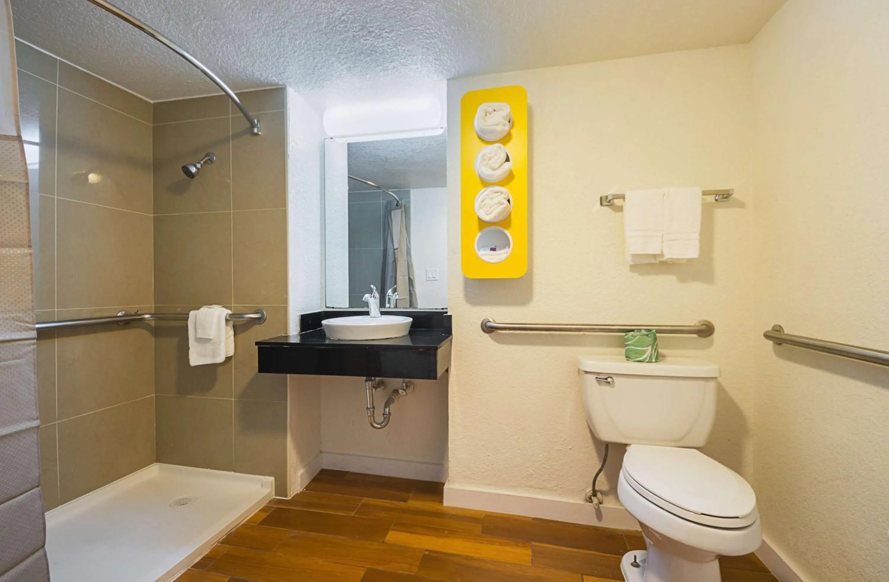 Bathroom in Motel 6-Garland, TX - Northeast Dallas