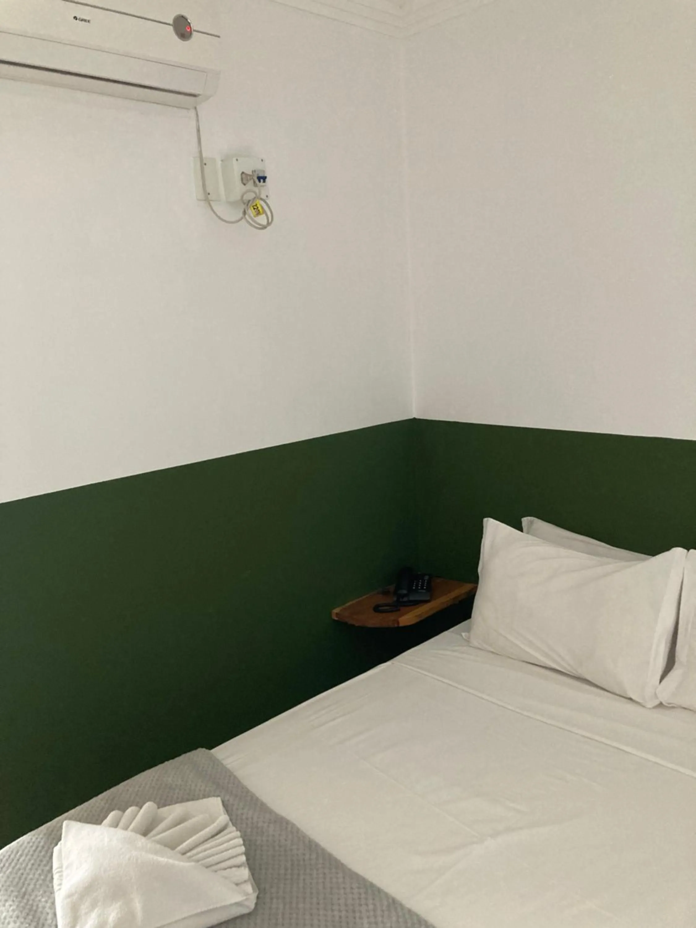 Bed in Pousada Pau Brasil Ubu