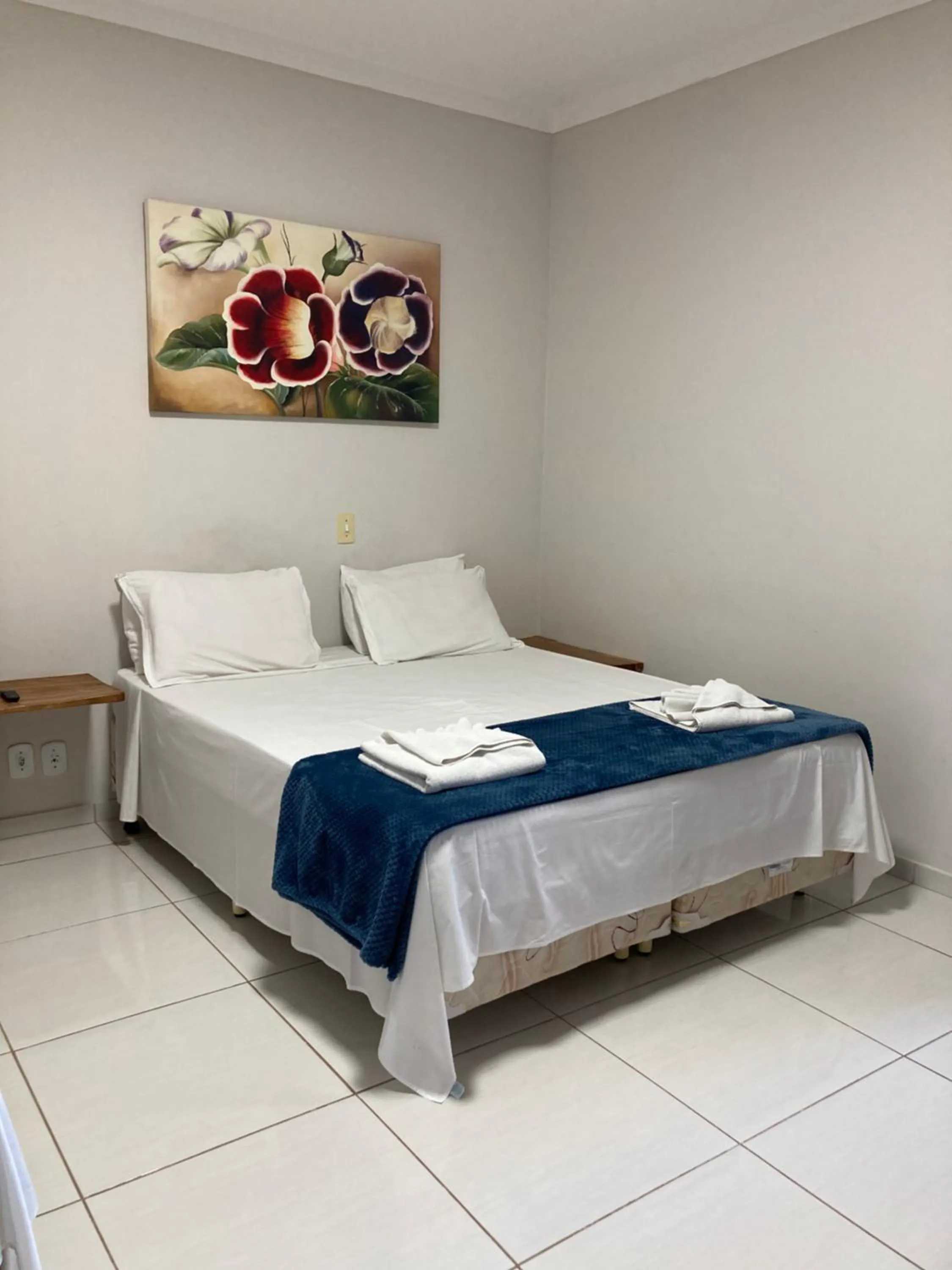 Bed in Pousada Pau Brasil Ubu