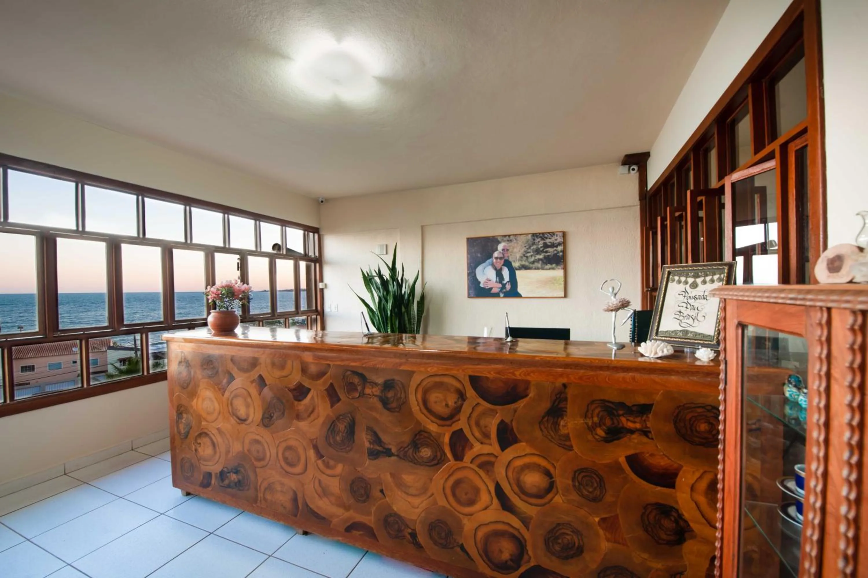 Lobby or reception in Pousada Pau Brasil Ubu