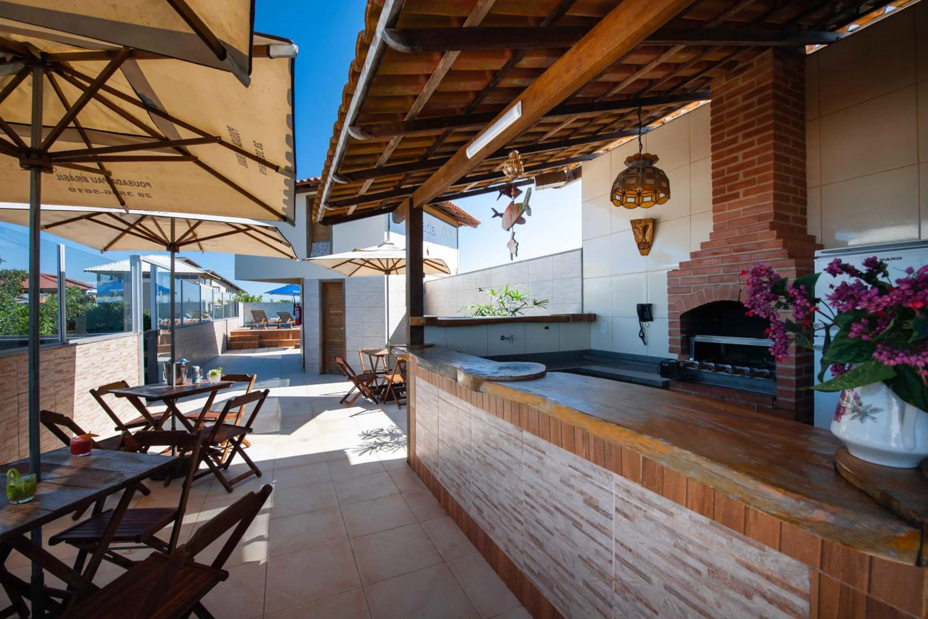 Lounge or bar in Pousada Pau Brasil Ubu