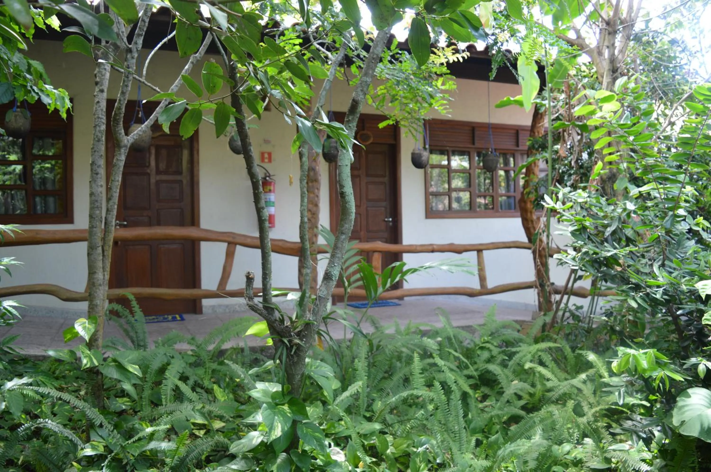 Garden in Pousada Pau Brasil Ubu