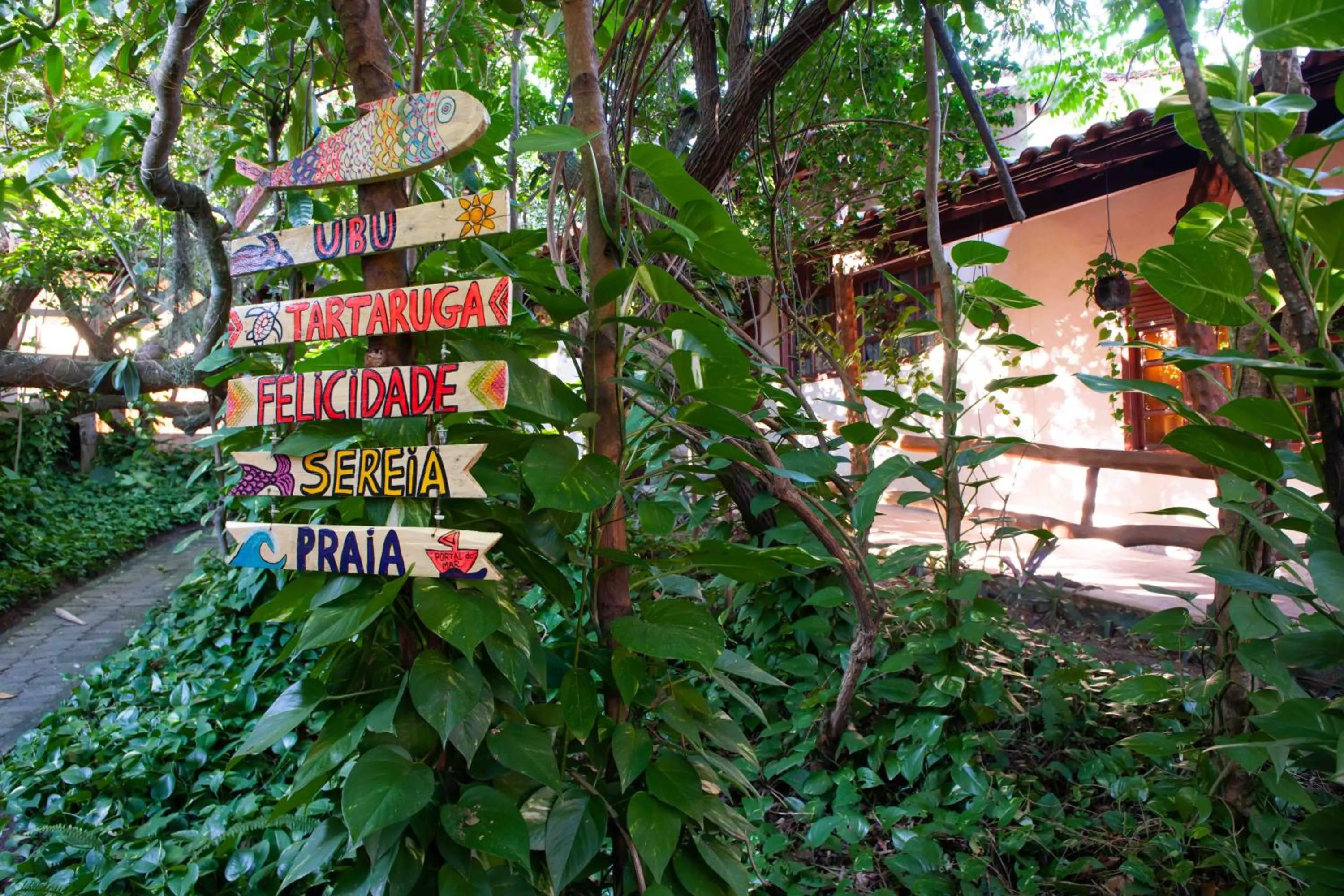 Natural landscape in Pousada Pau Brasil Ubu