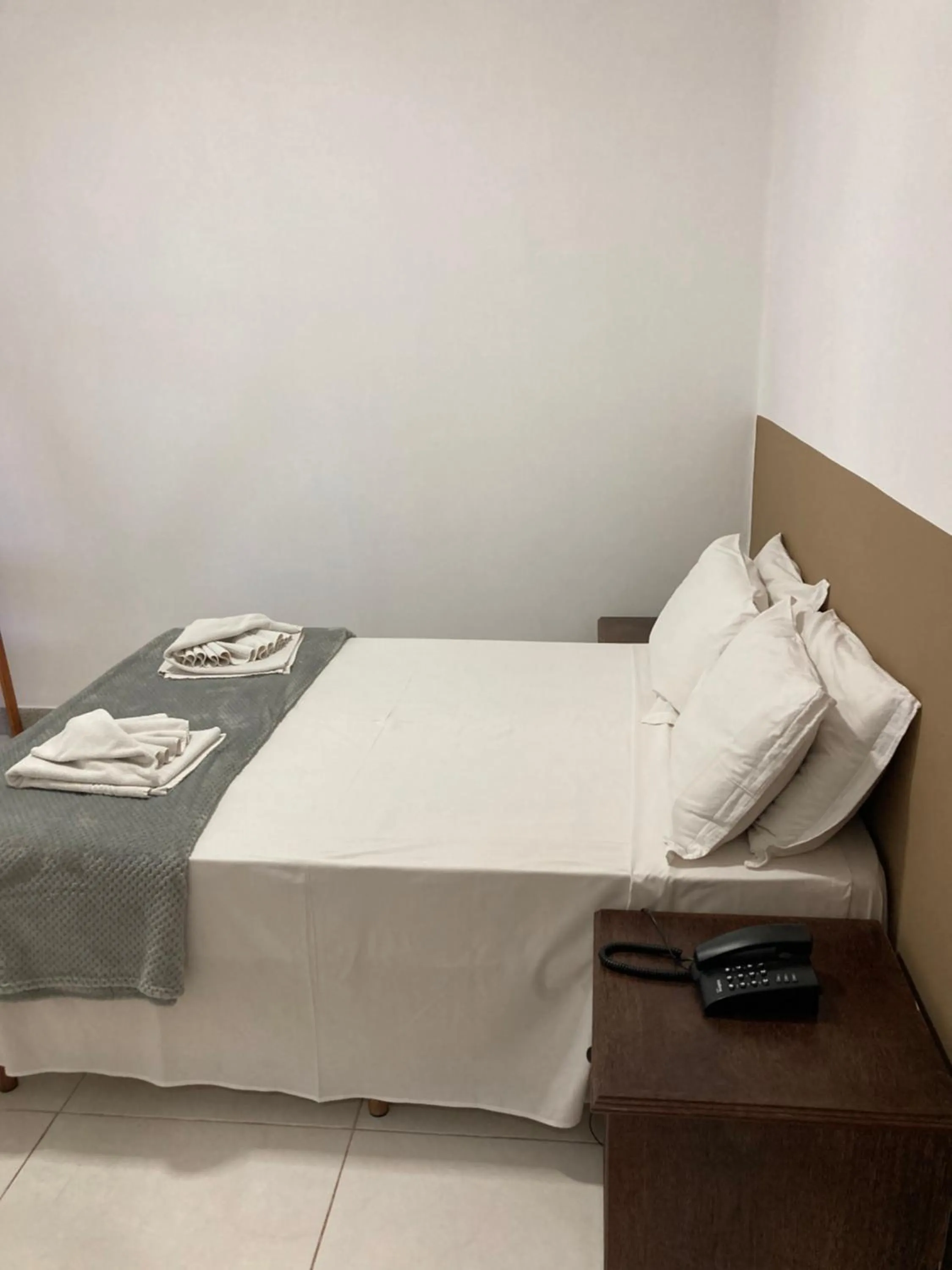 Bed in Pousada Pau Brasil Ubu