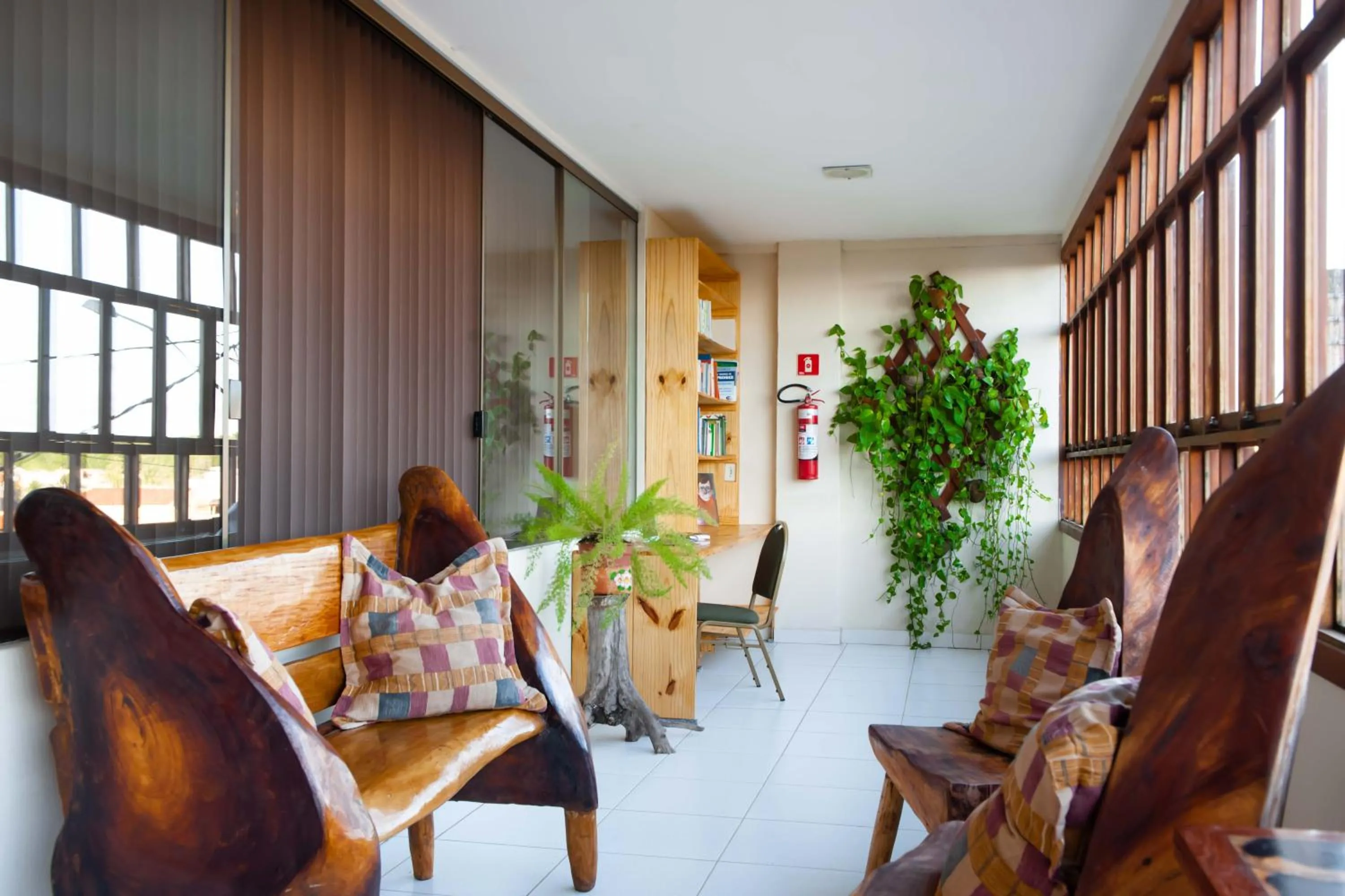 Lobby or reception in Pousada Pau Brasil Ubu