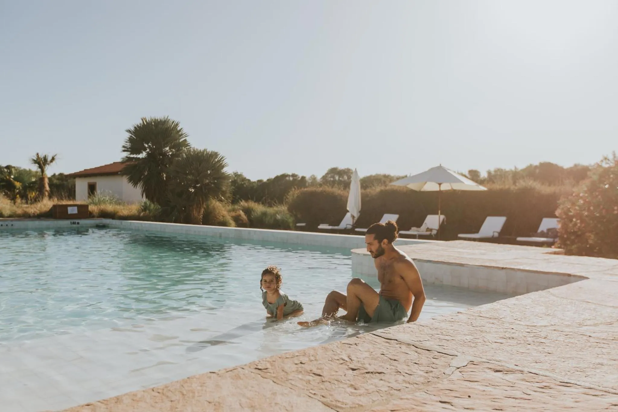 Swimming pool in El Colibri - Relais & Châteaux