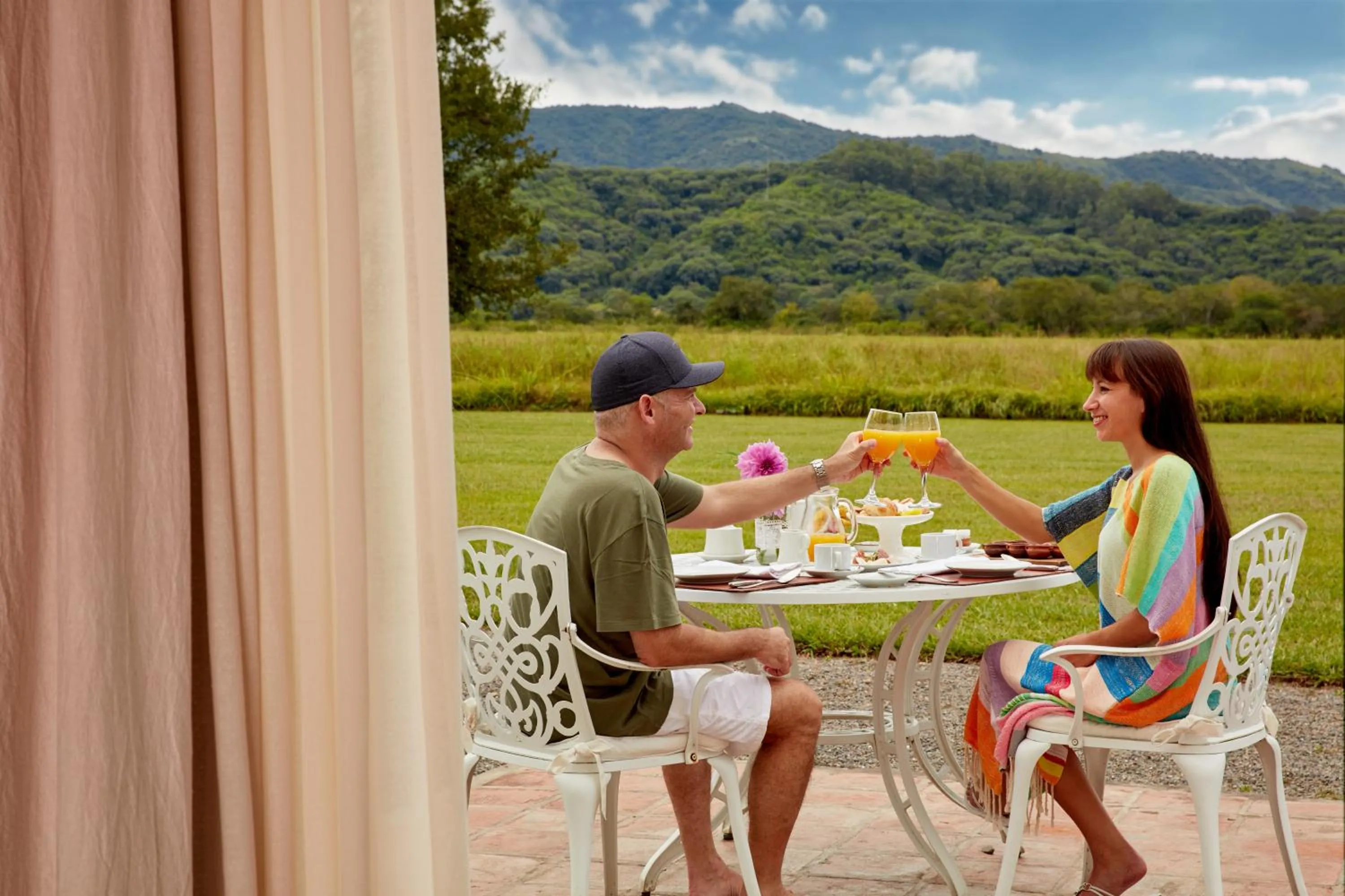 Patio in House of Jasmines Relais & Châteaux