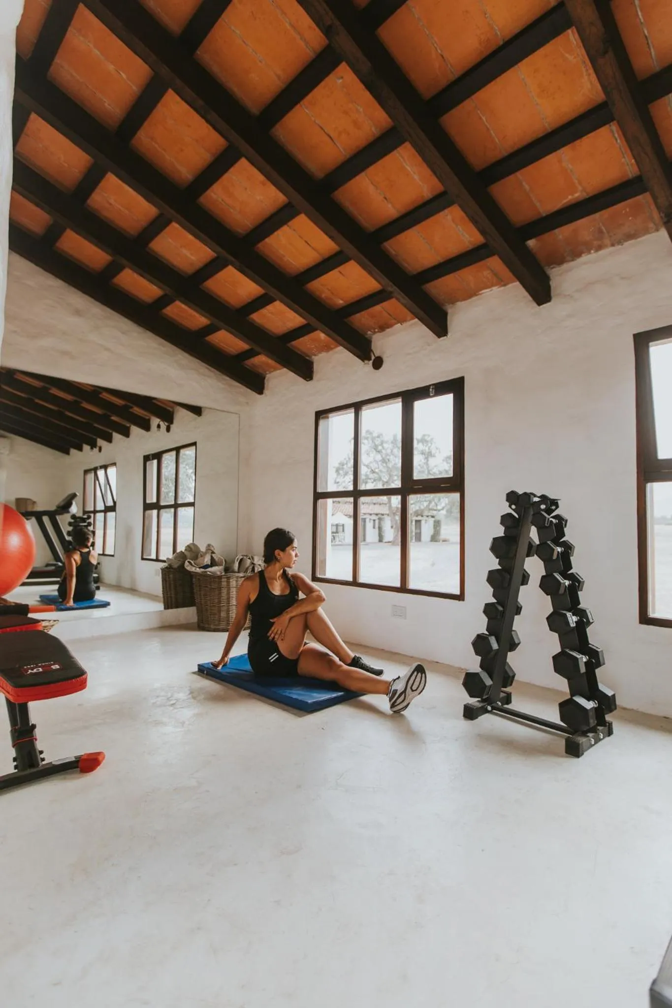 Fitness centre/facilities in House of Jasmines Relais & Châteaux