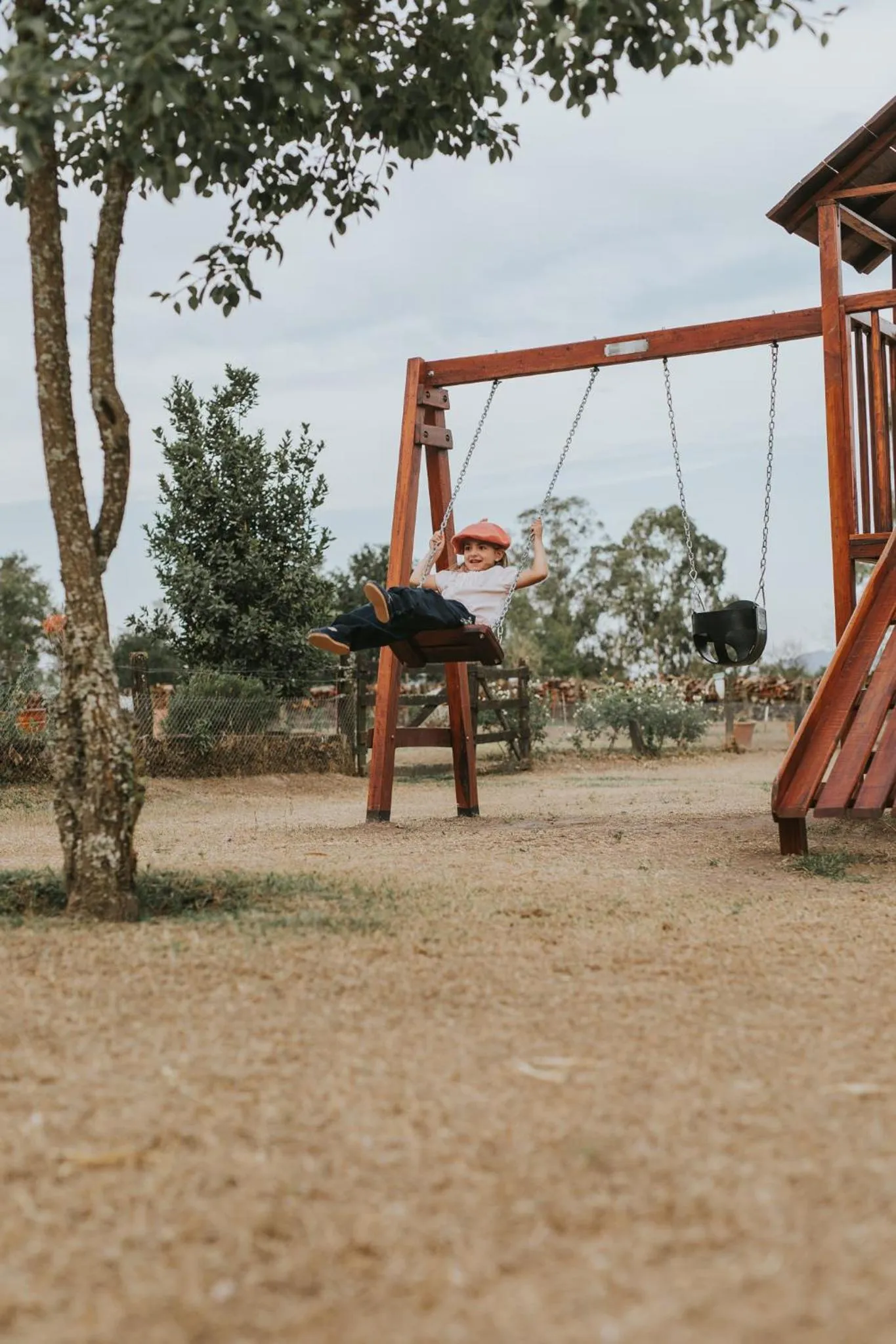 Children play ground in House of Jasmines Relais & Châteaux