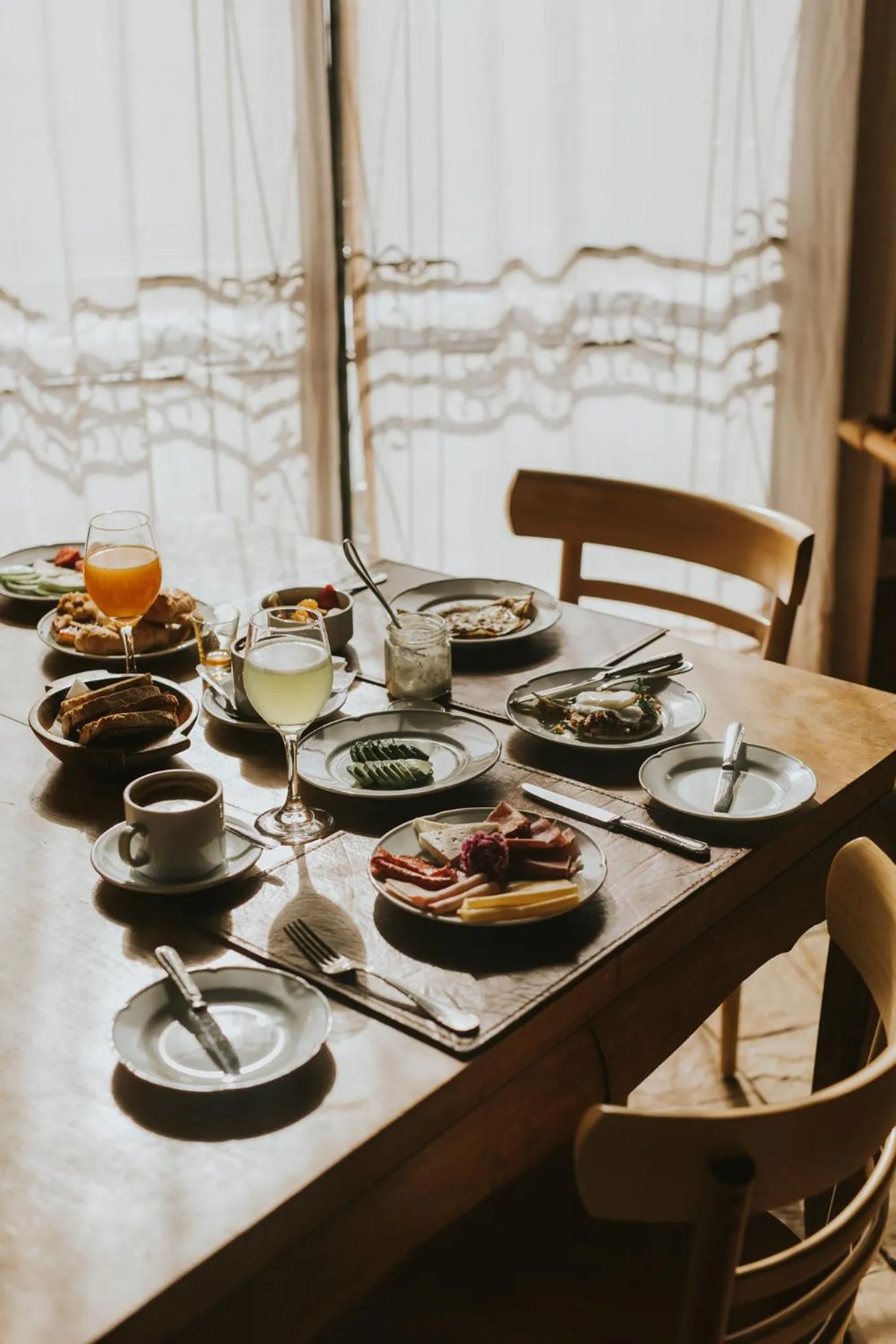 Breakfast in House of Jasmines Relais & Châteaux