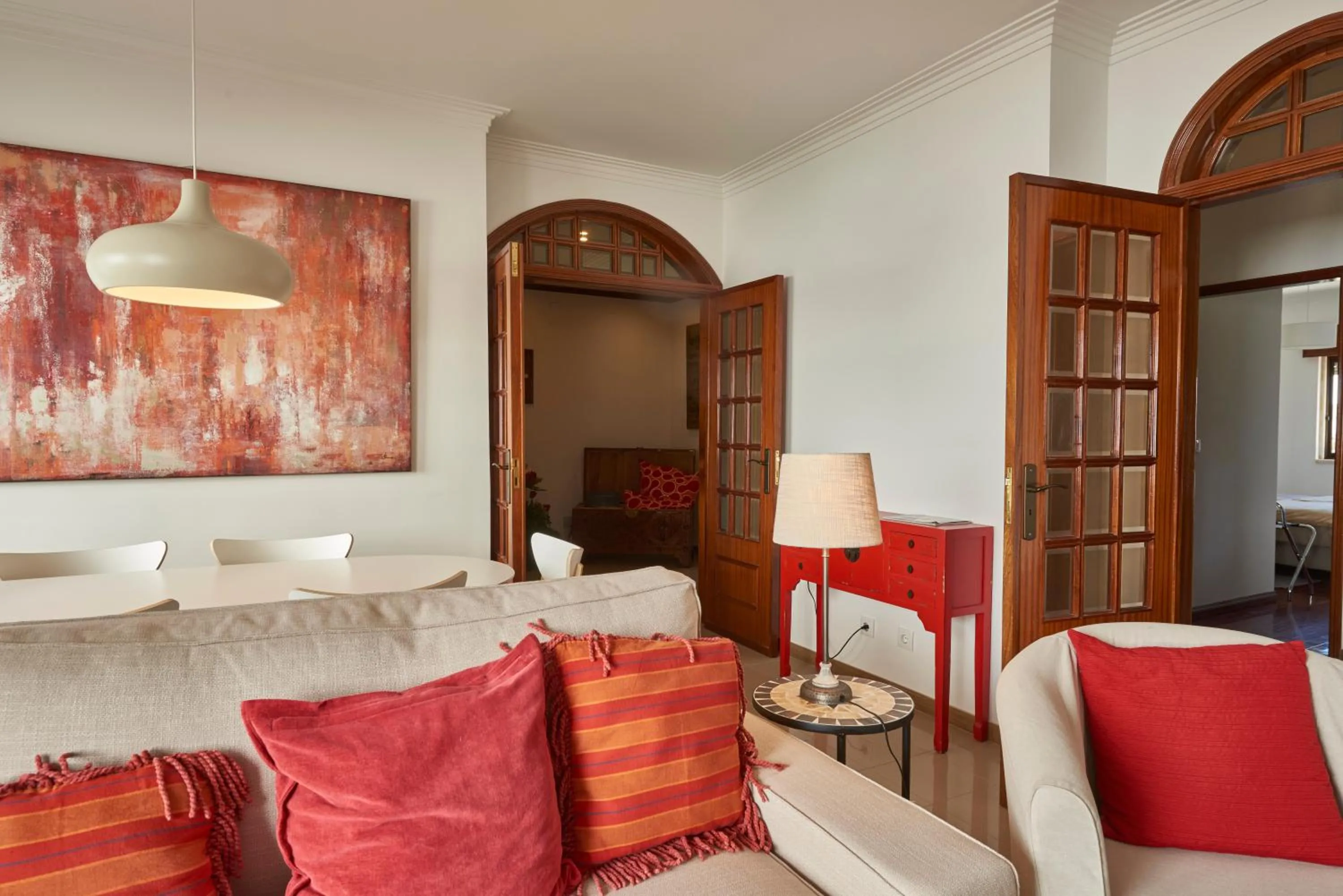 TV and multimedia in Cascais Handsome Apartment