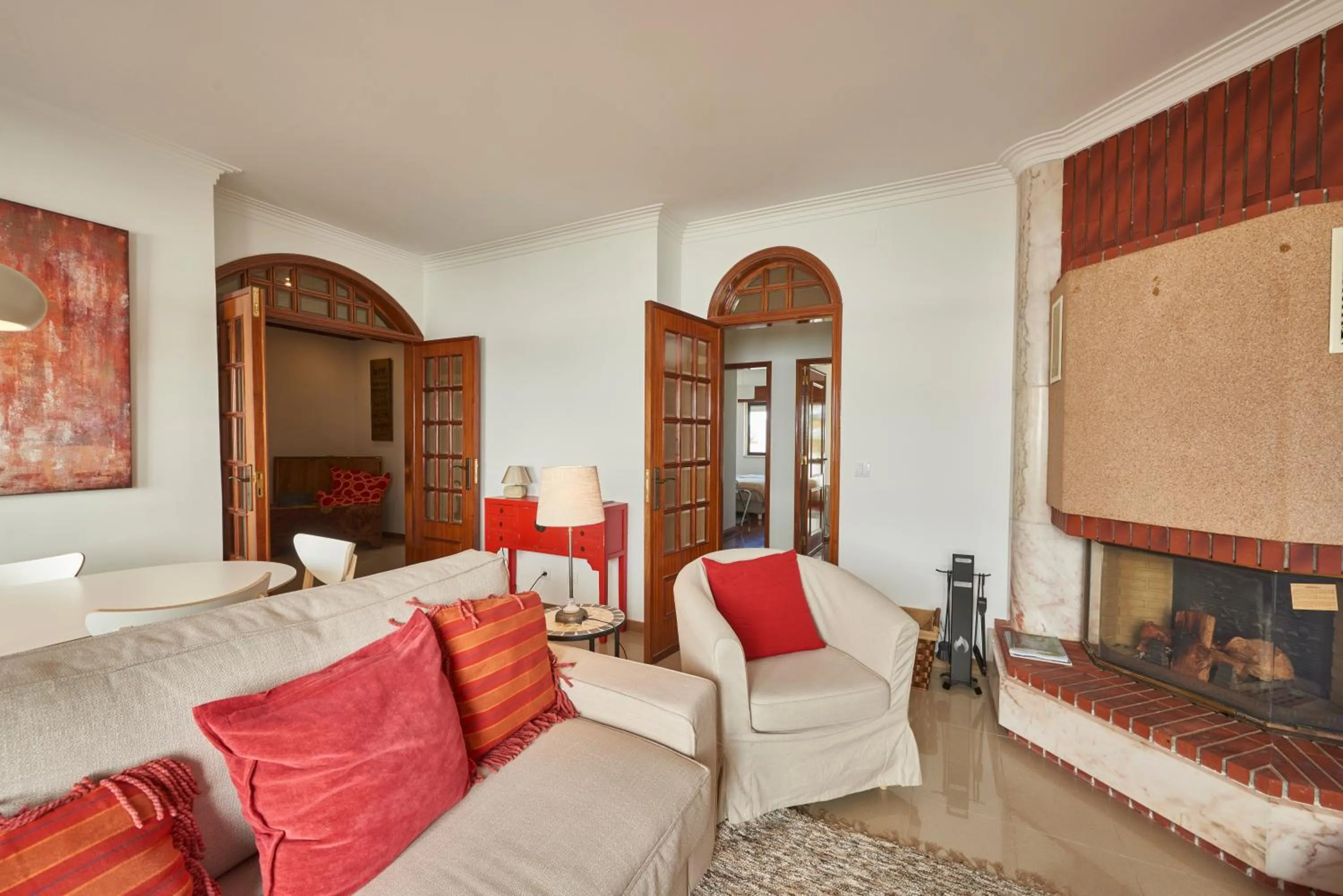 TV and multimedia in Cascais Handsome Apartment