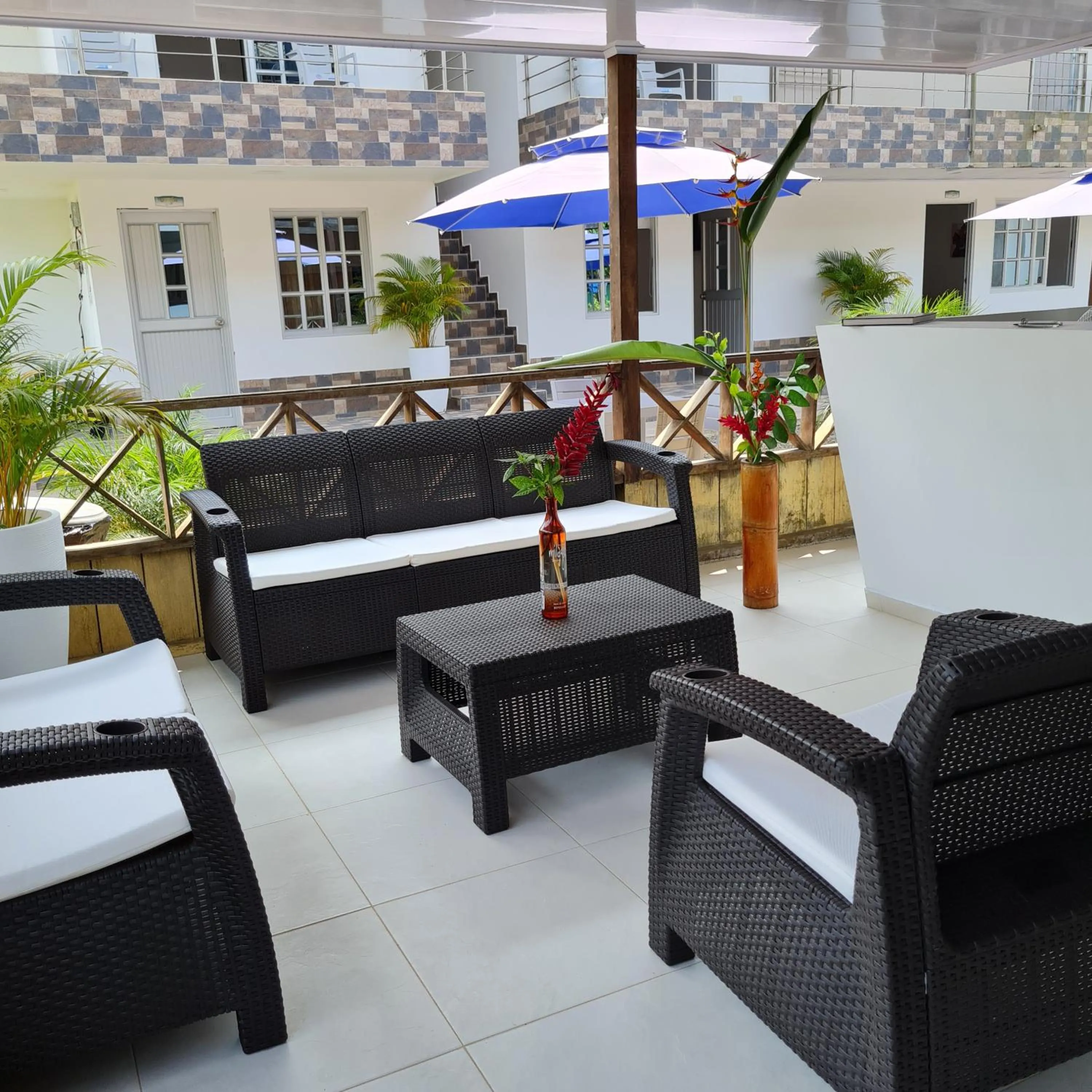 Living room in Ecohotel Linda Judith