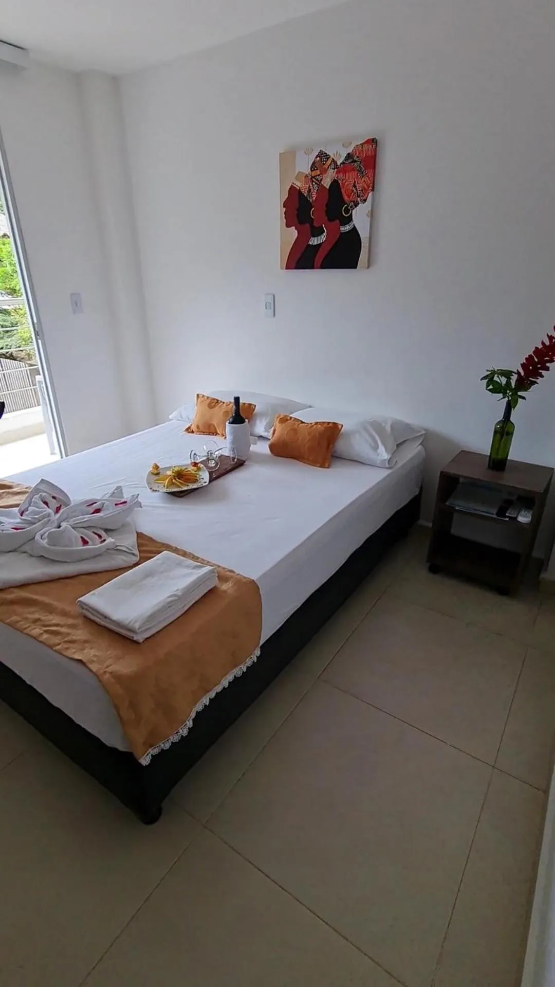 Bed in Ecohotel Linda Judith